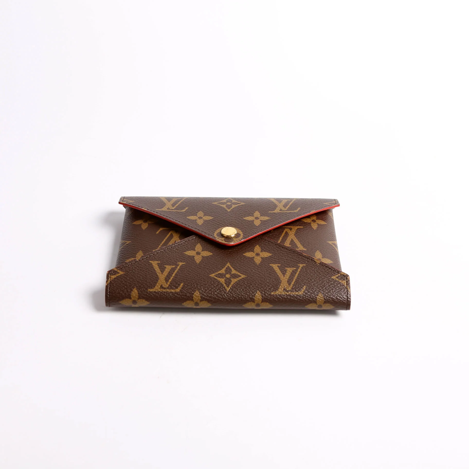 Kirigami Pouch Medium Monogram Red - Image 3