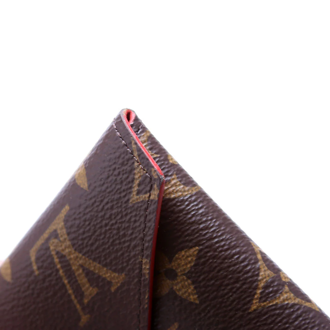 Kirigami Pouch Medium Monogram Red - Image 10