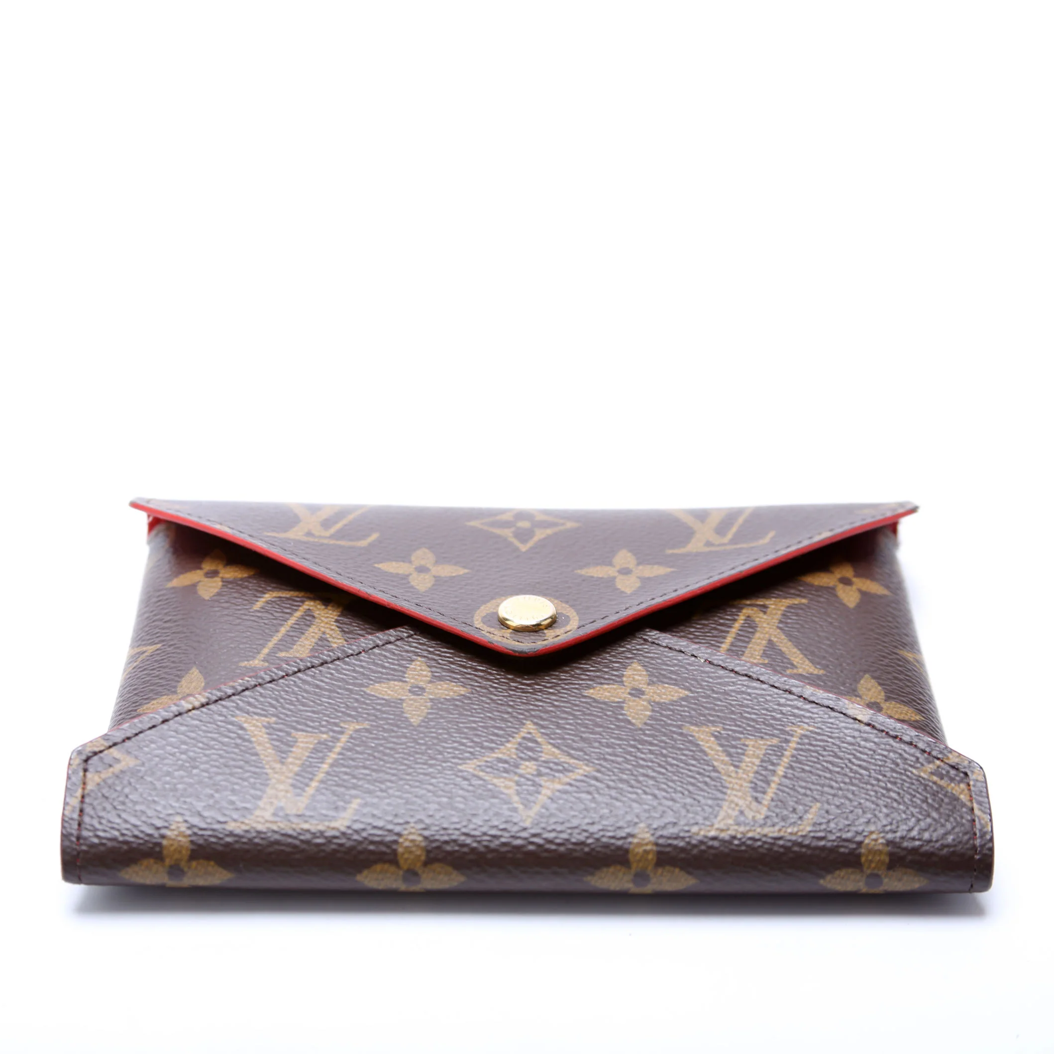 Kirigami Pouch Medium Monogram Red - Image 4