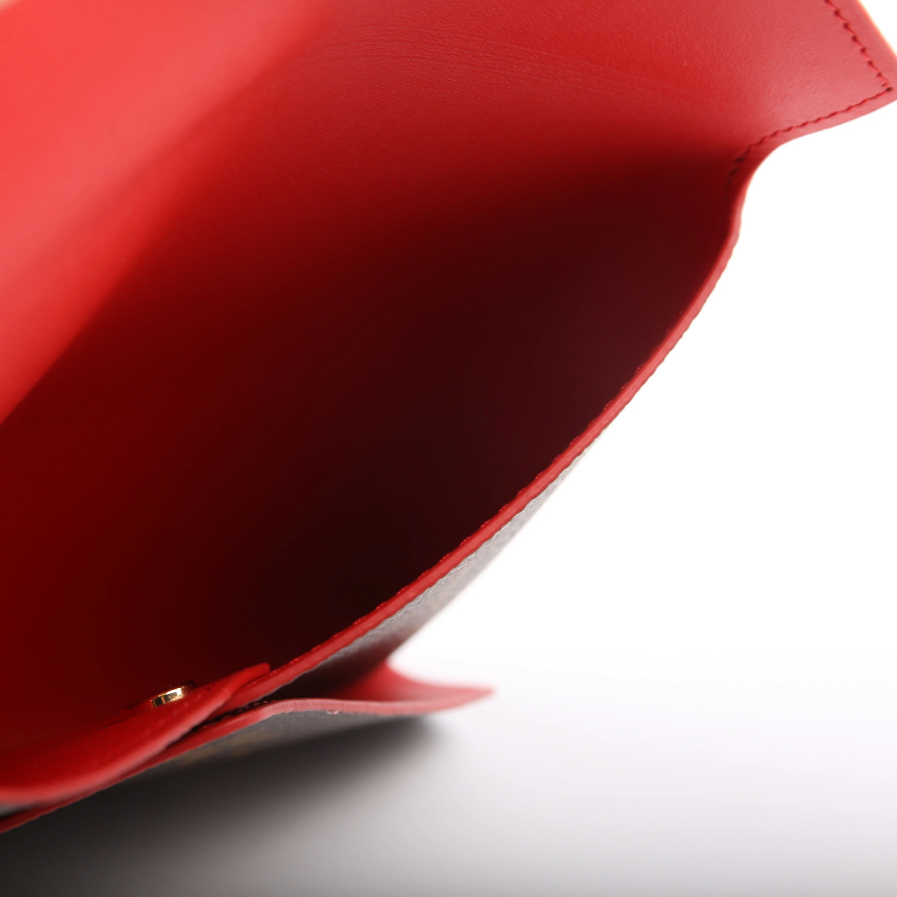 Kirigami Pouch Medium Monogram Red - Image 9