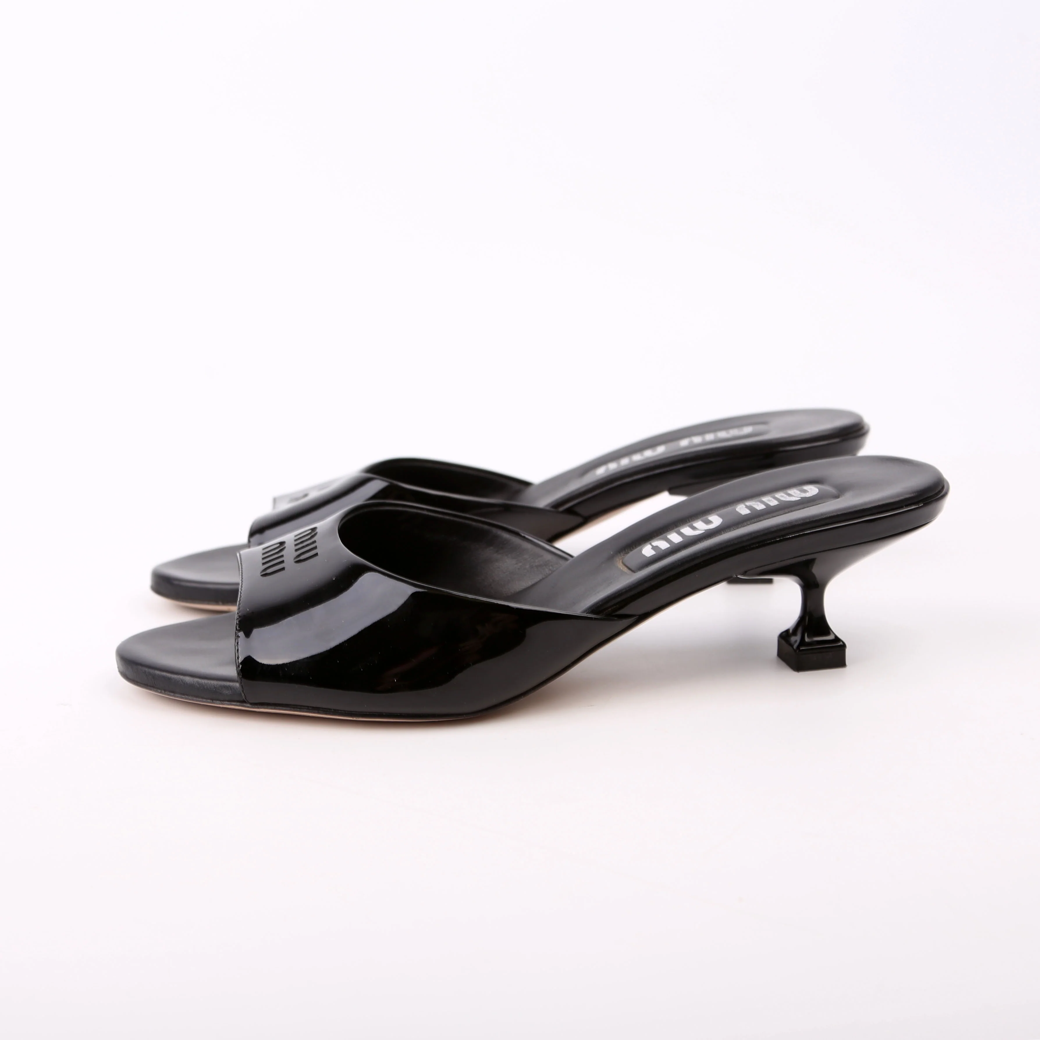 Kitten Heels Size 37 Black - Image 3