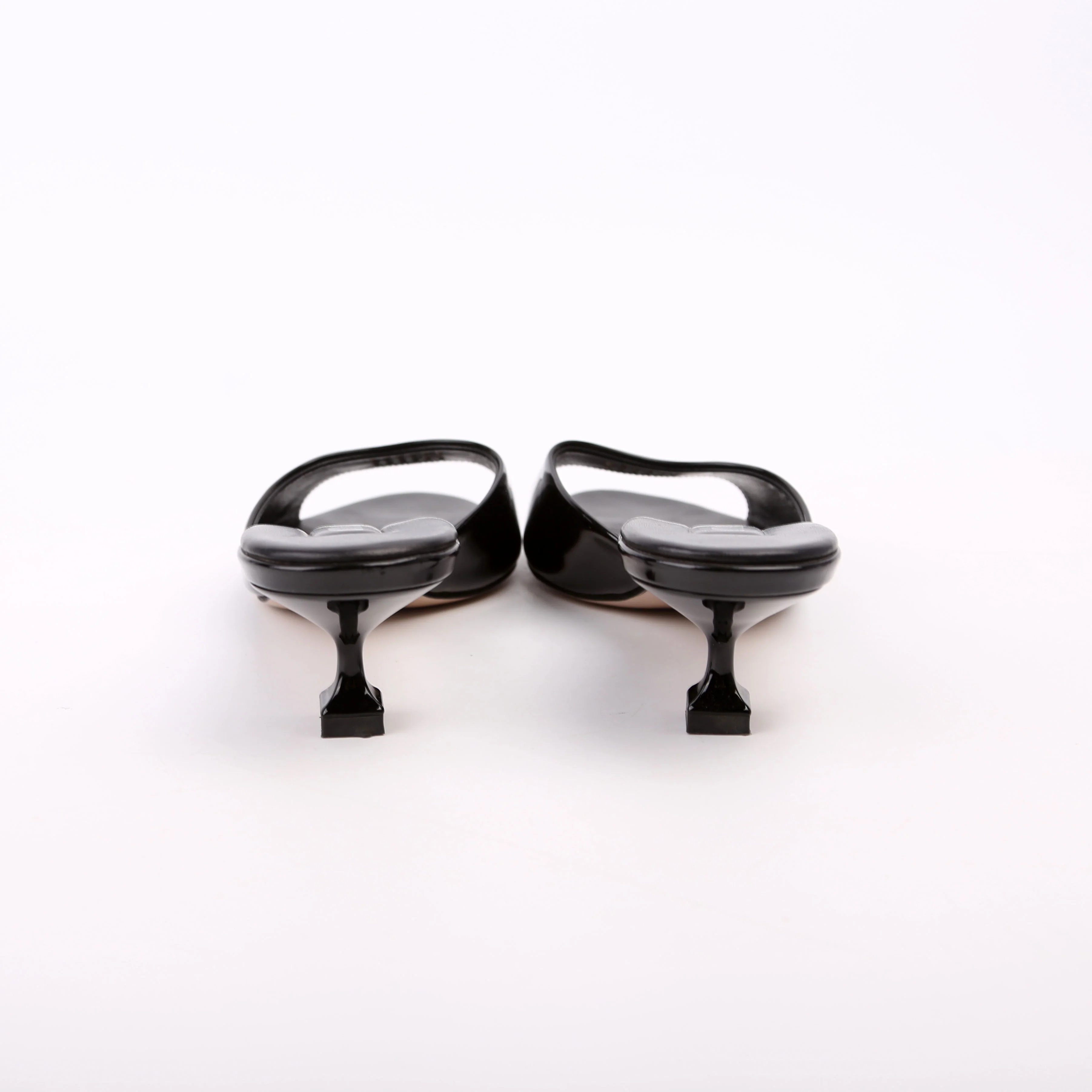 Kitten Heels Size 37 Black - Image 4