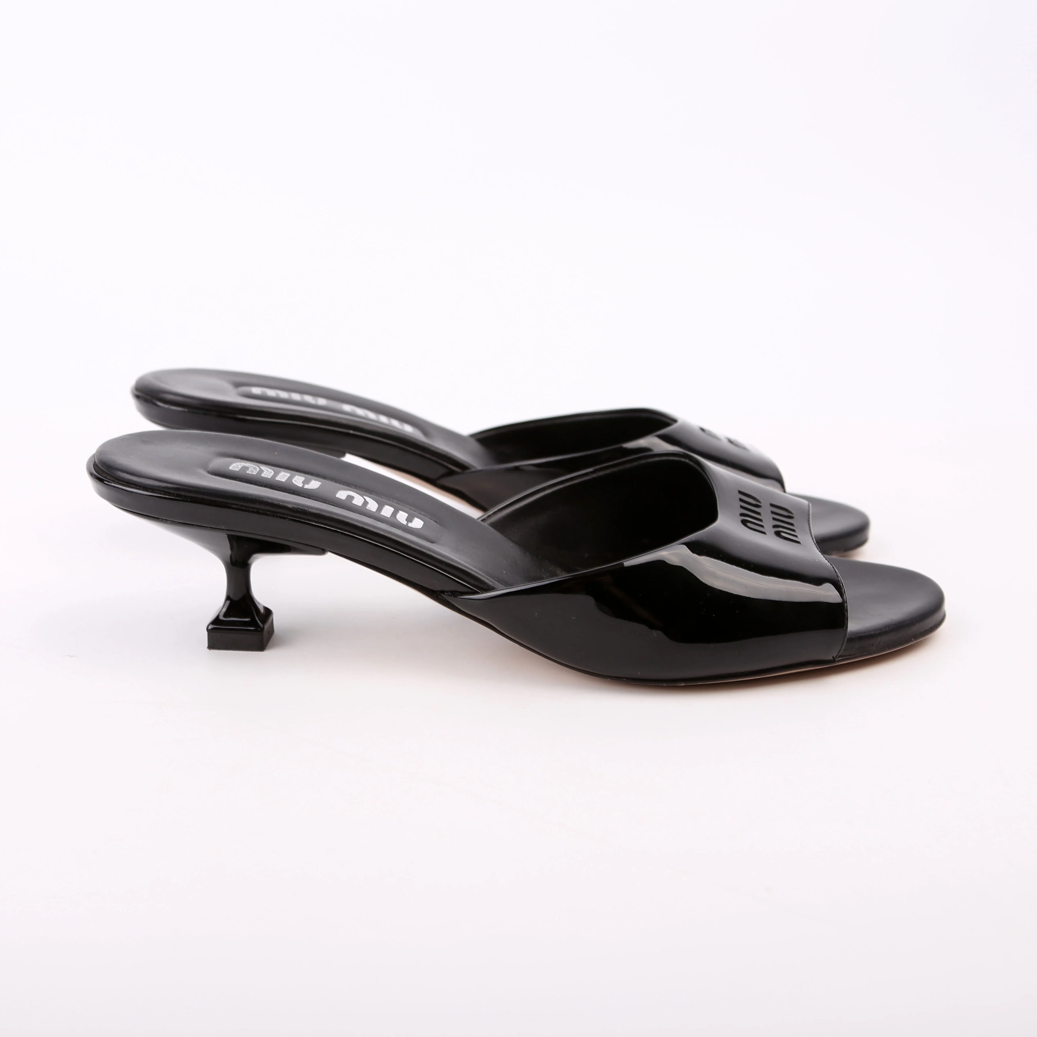 Kitten Heels Size 37 Black - Image 5
