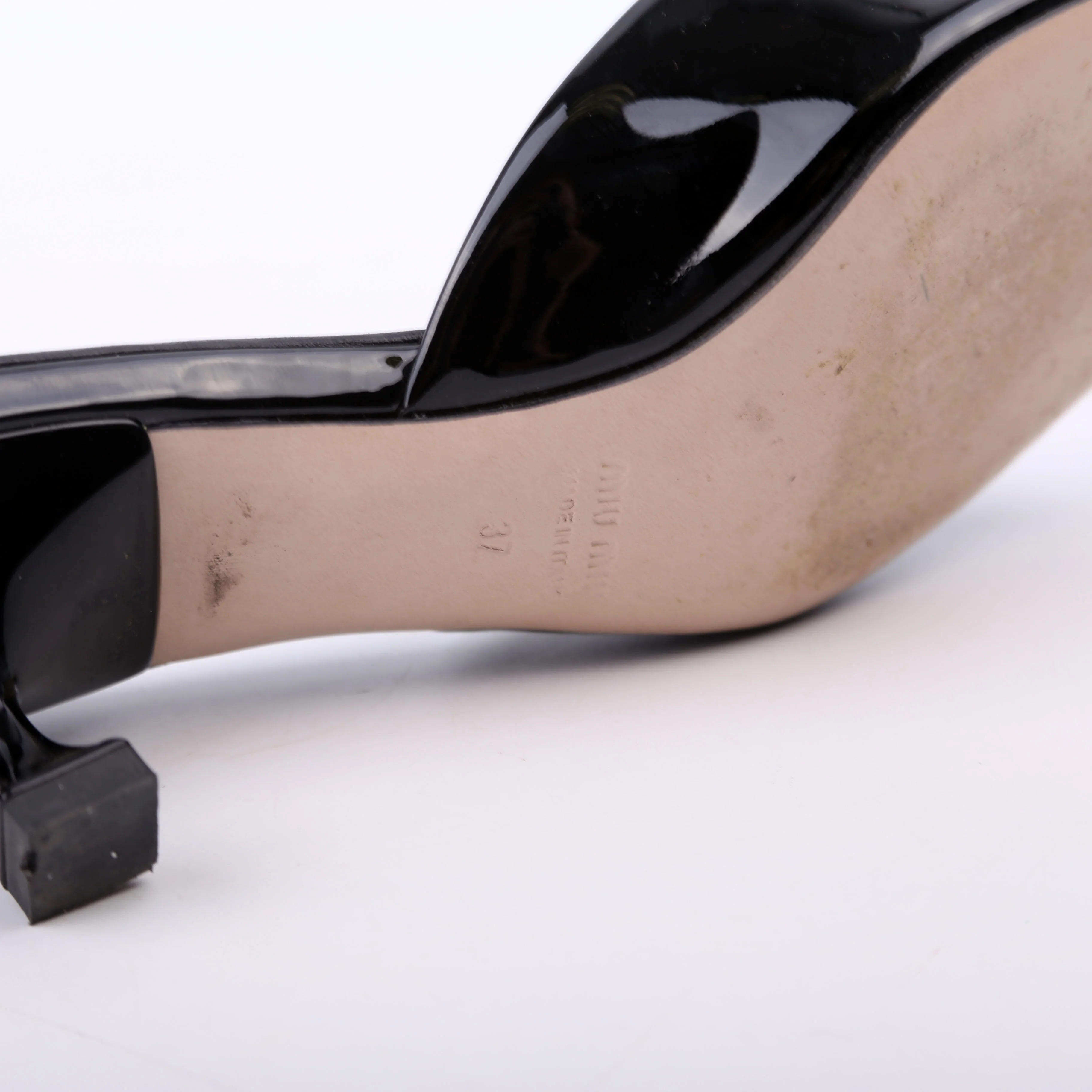 Kitten Heels Size 37 Black - Image 9