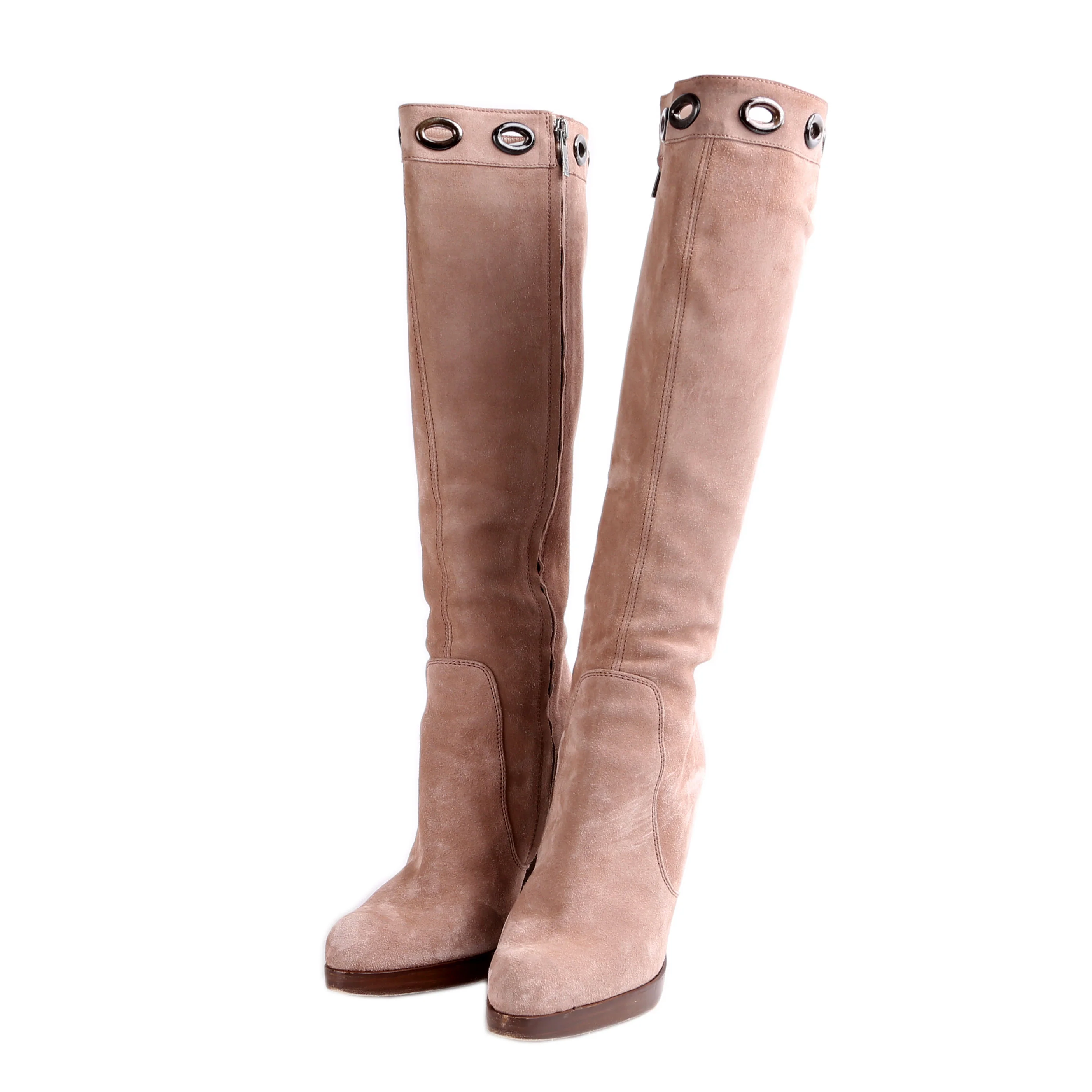 Knee High Suede Boots Size 38
