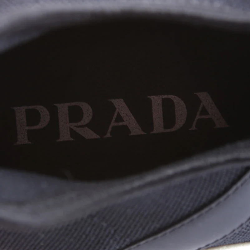 Knit Logo Sneakers Size 38.5 - Image 5