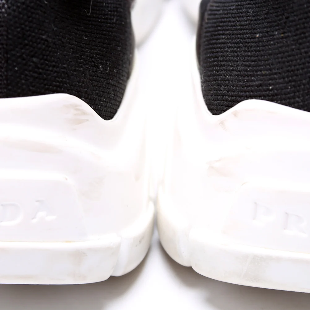 Knit Logo Sneakers Size 39.5 - Image 5