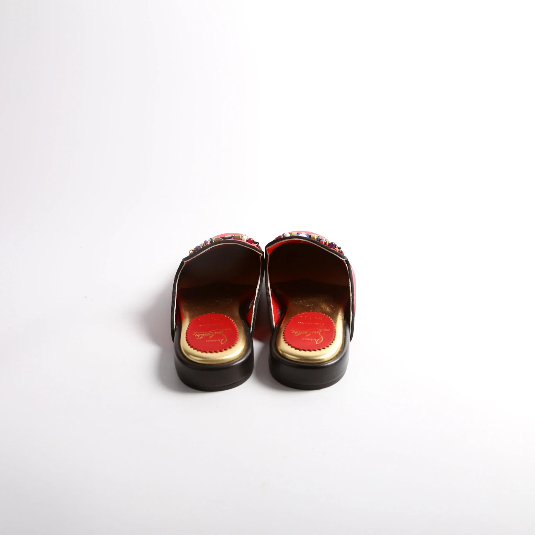 Konstantimule Embellished Mules Size 39 - Image 4