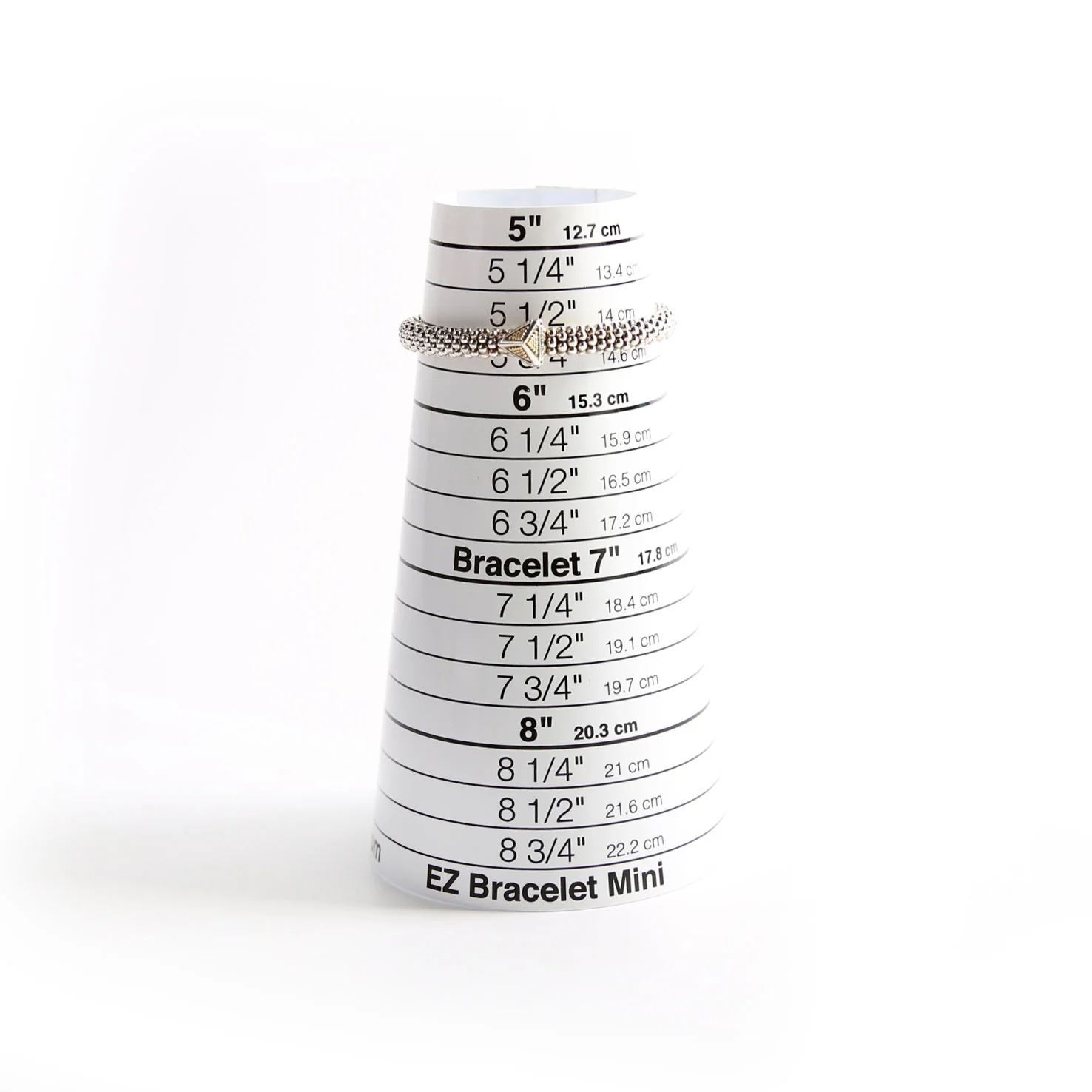 KSL Caviar Single Station Pyramid 6MM Bracelet 925/750 - Image 7