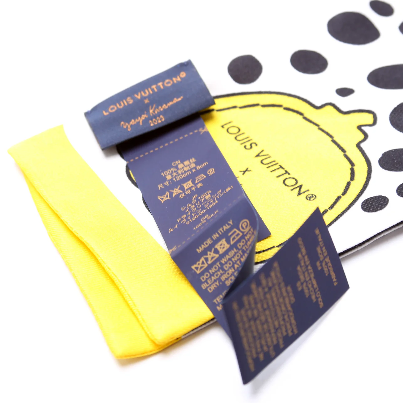 Kusama Dots Bandeau Scarf - Image 4