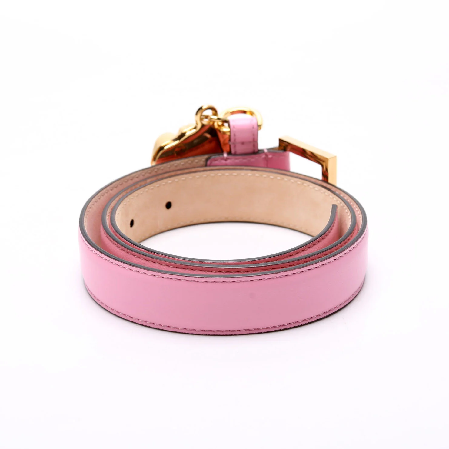 La Medusa Charm Belt Size 80/32 Pink - Image 3