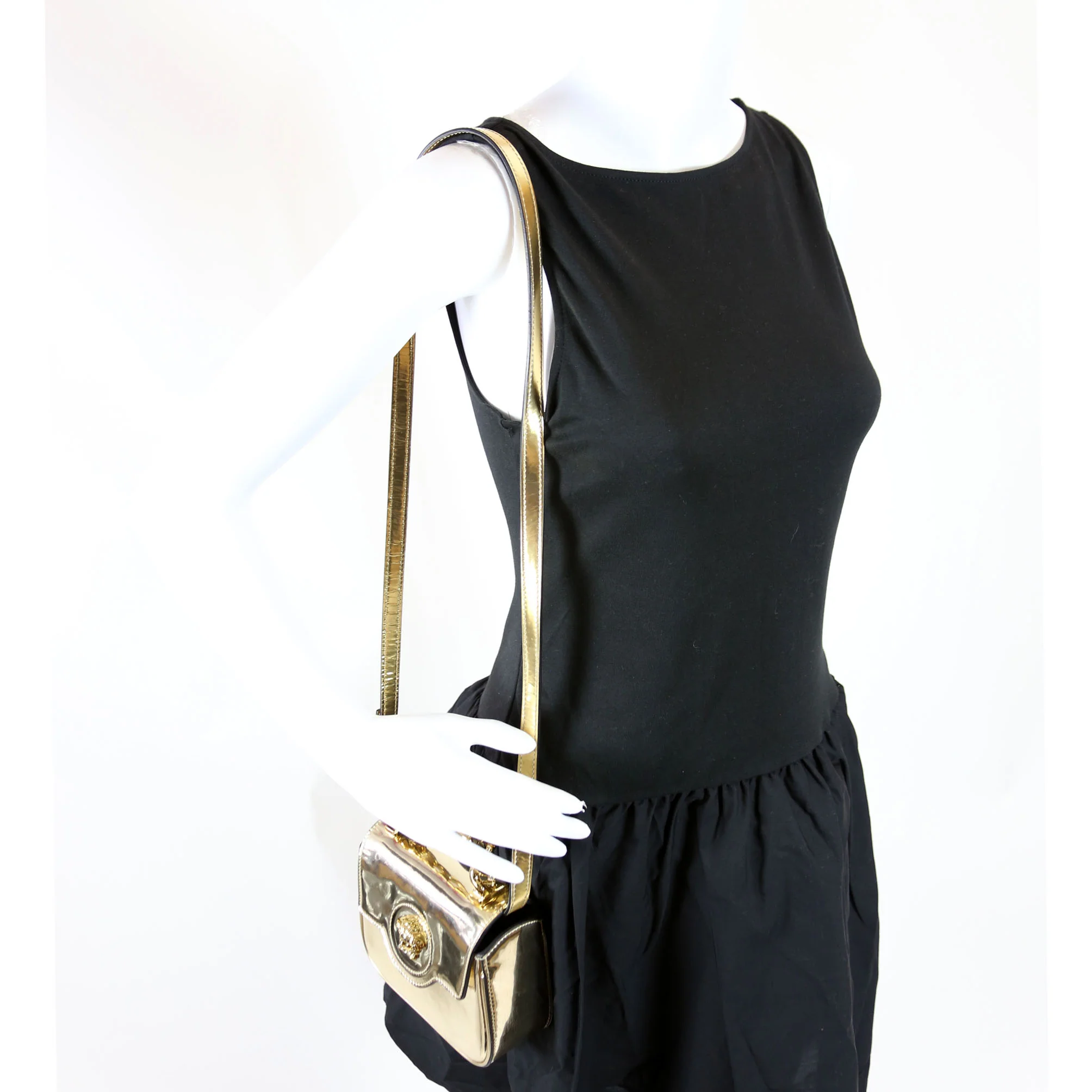 La Medusa Mini Metallic Gold - Image 11