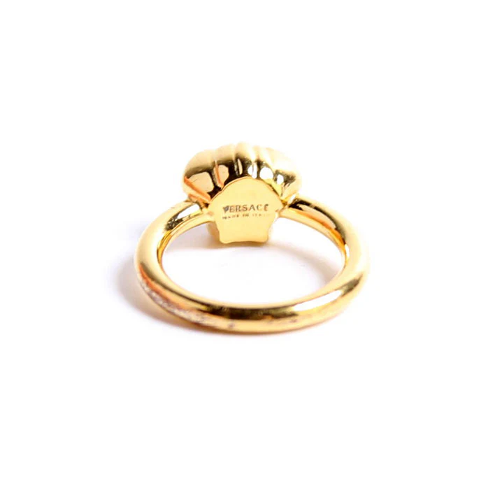LA Medusa Ring Size 4.5 Gold - Image 3