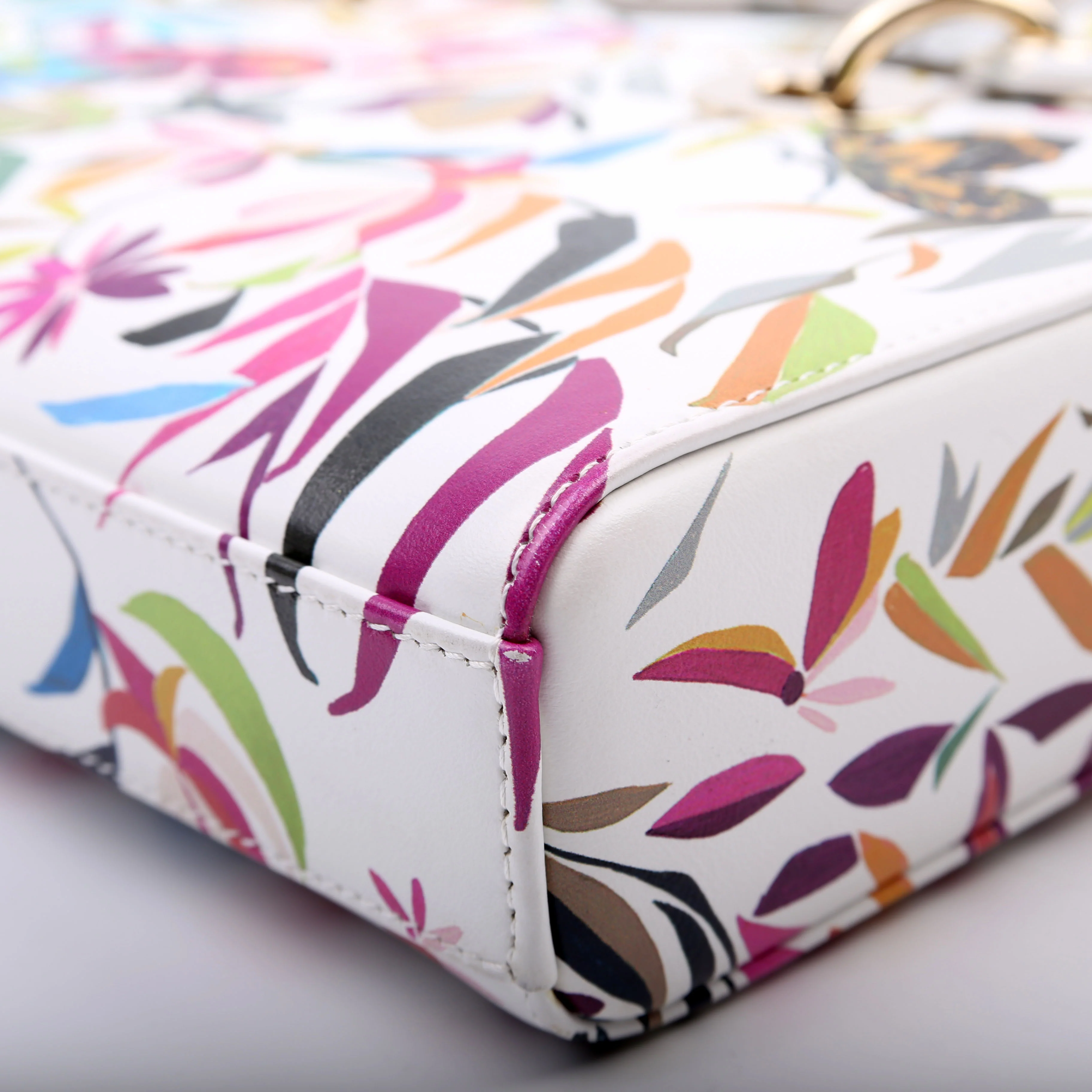 Lady D-Joy Medium Printed Leather Multicolor - Image 8