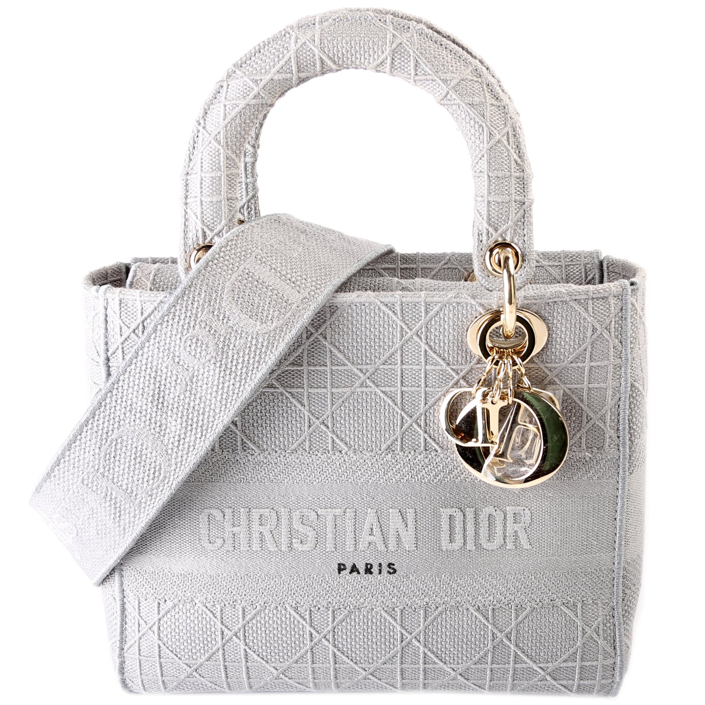 Lady D-Lite Embroidered Cannage Medium