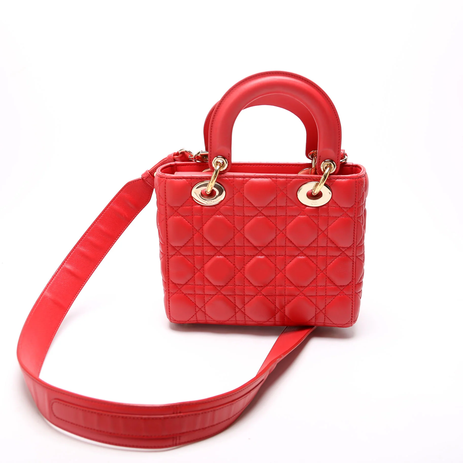 Lady Dior ABCDior Small Red - Image 3