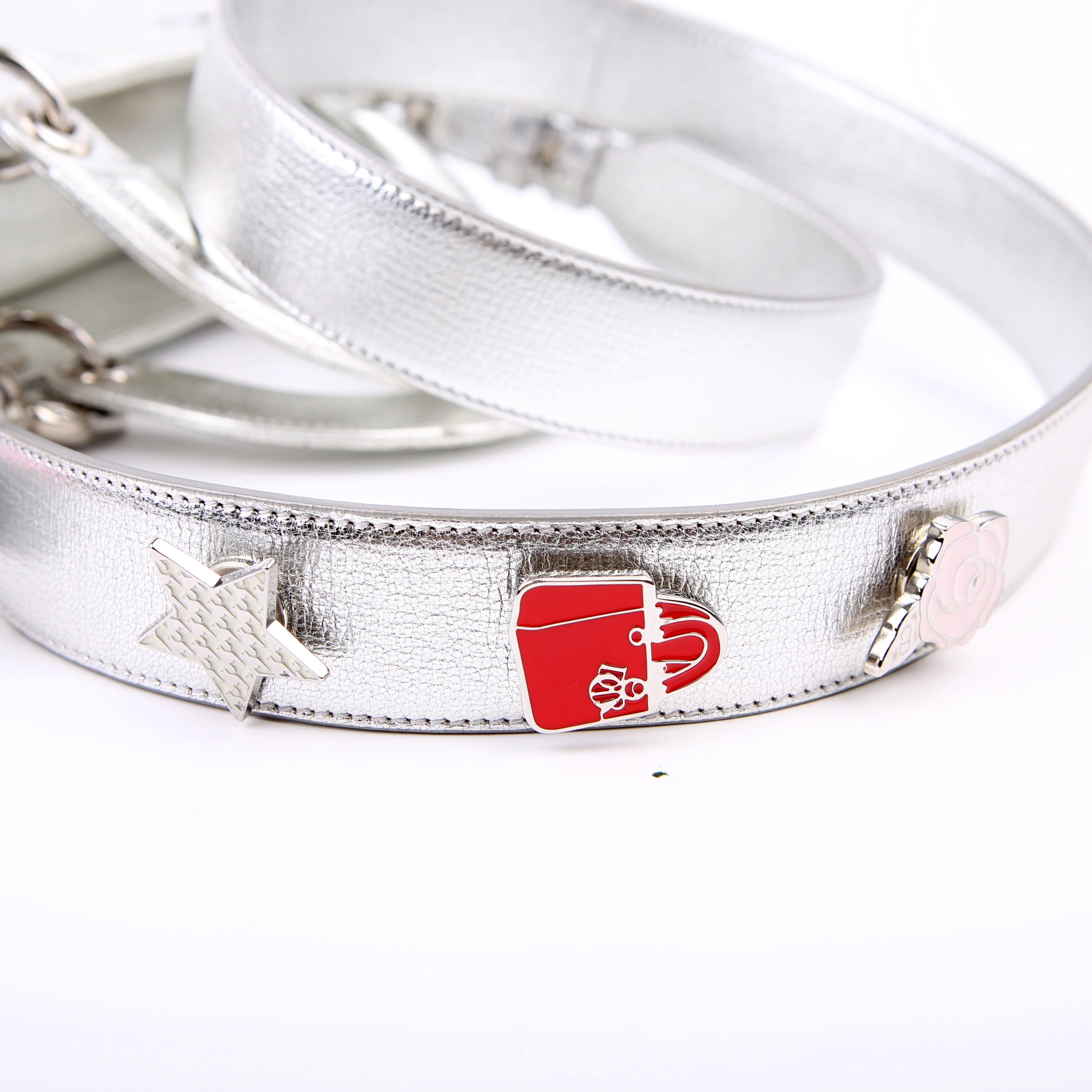 Lady Dior ABCDior Small Silver - Image 11