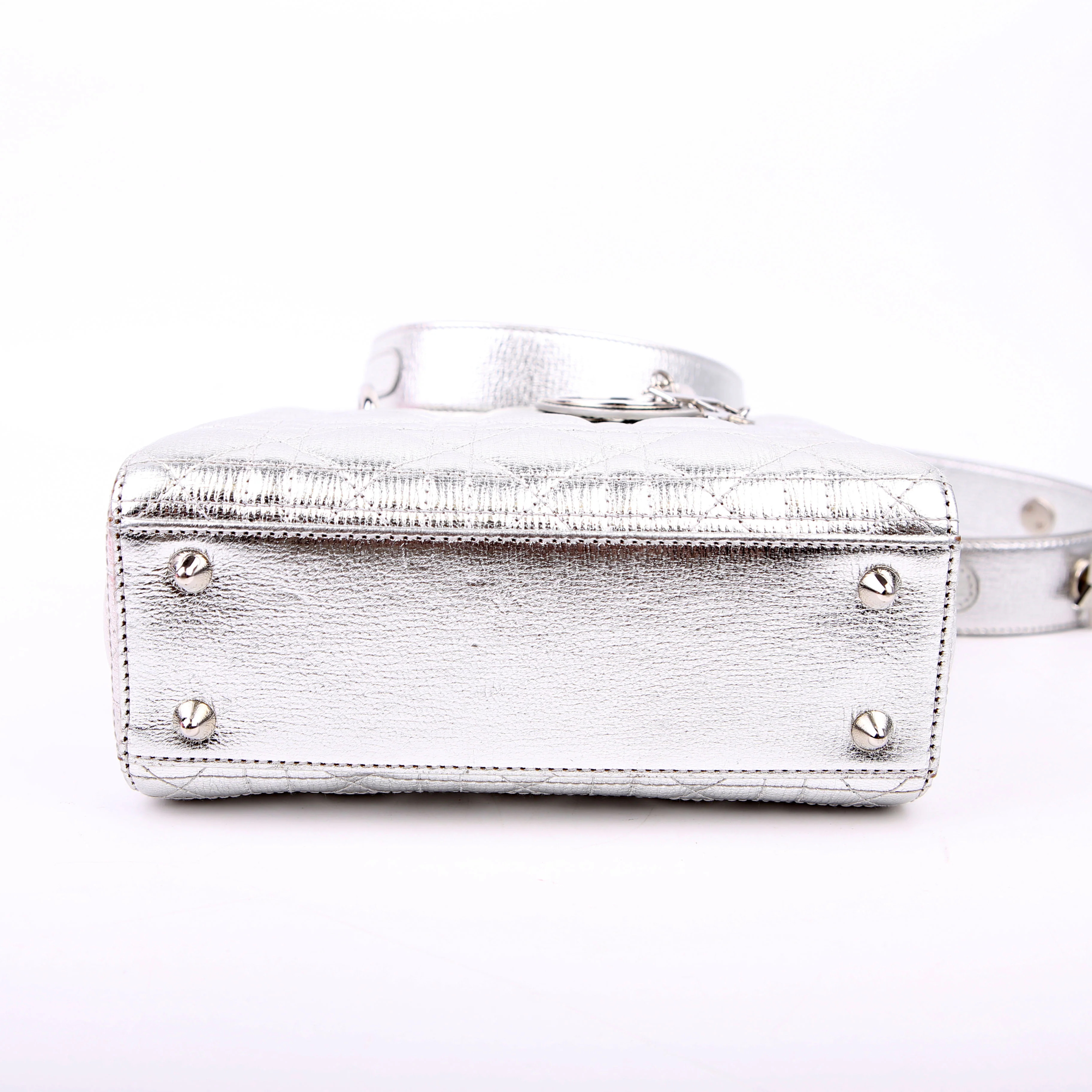 Lady Dior ABCDior Small Silver - Image 4