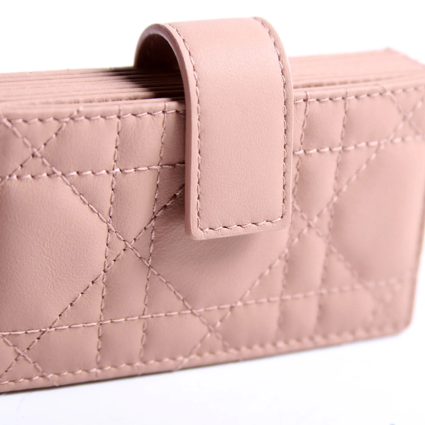 Lady Dior Jasmine Card Holder Lambskin Tan - Image 10