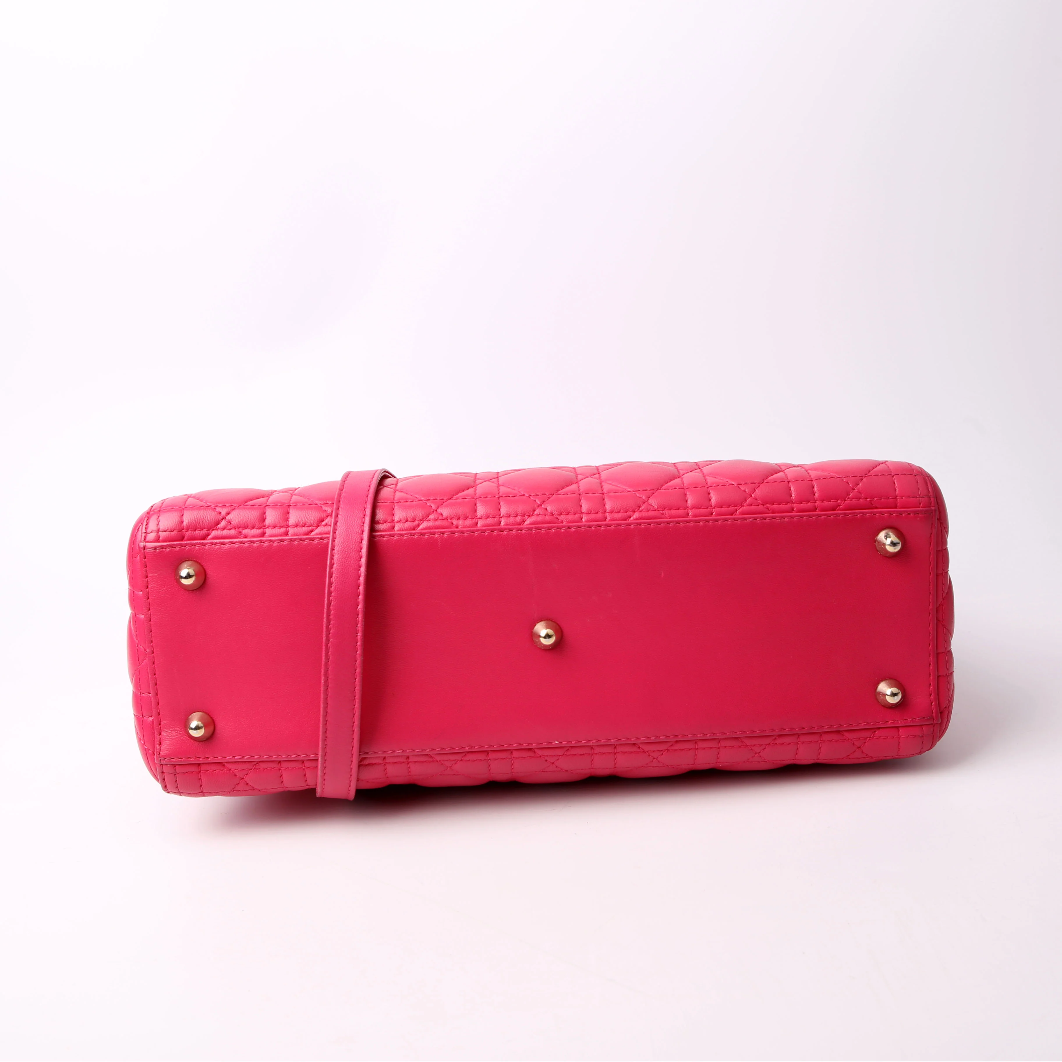 Lady Dior Large Lambskin Pink - Image 4