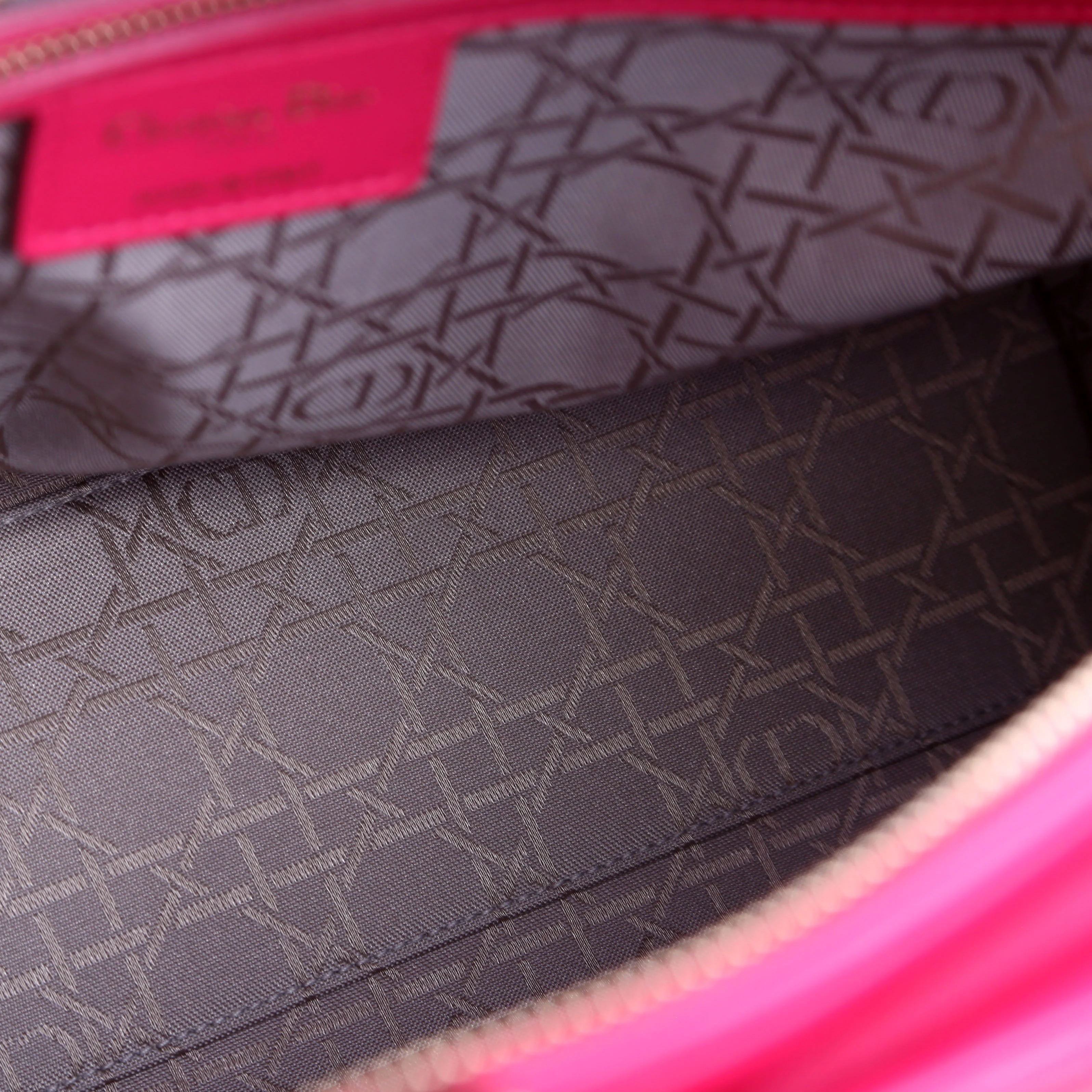 Lady Dior Large Lambskin Pink - Image 12