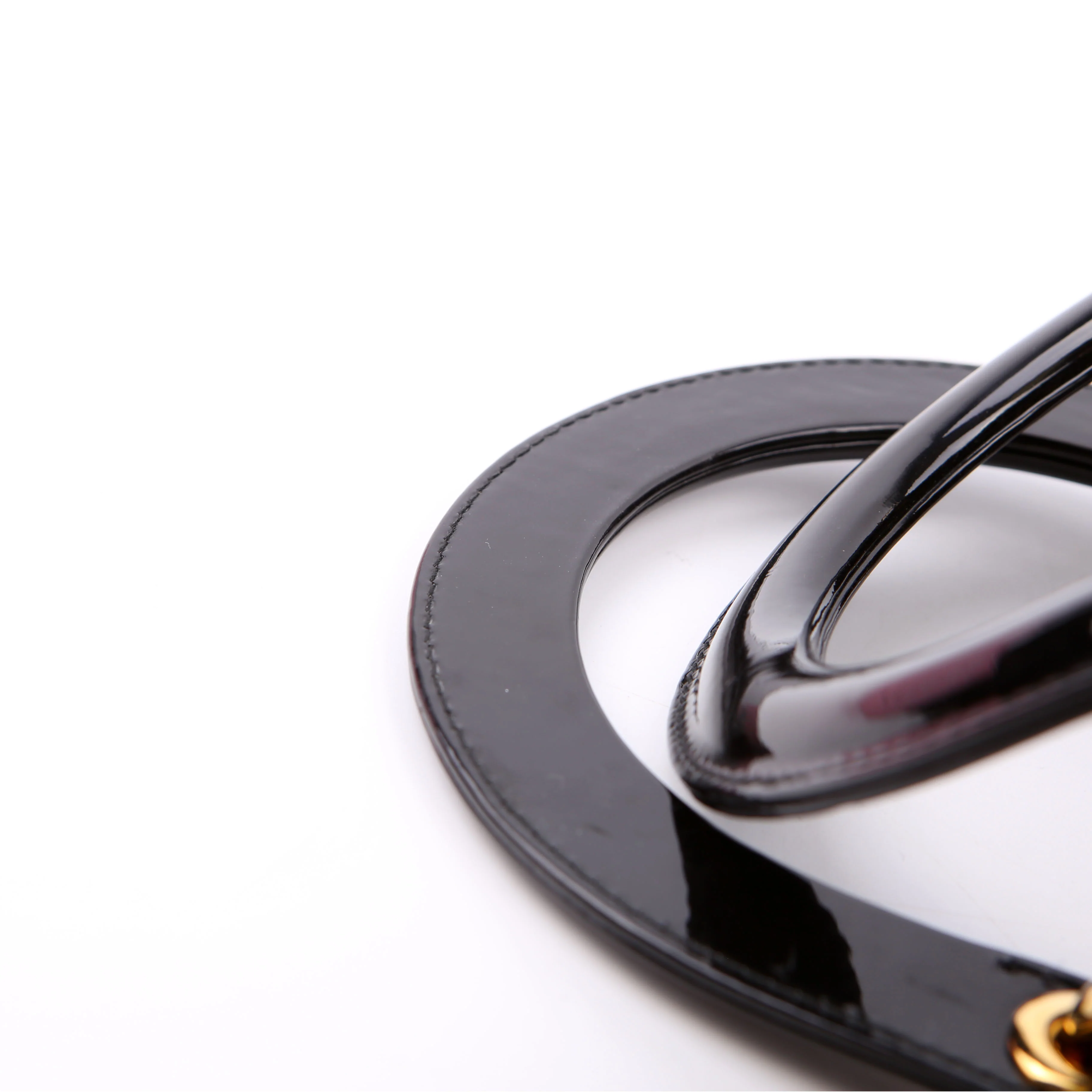 Lady Dior Large Patent Black - Image 7