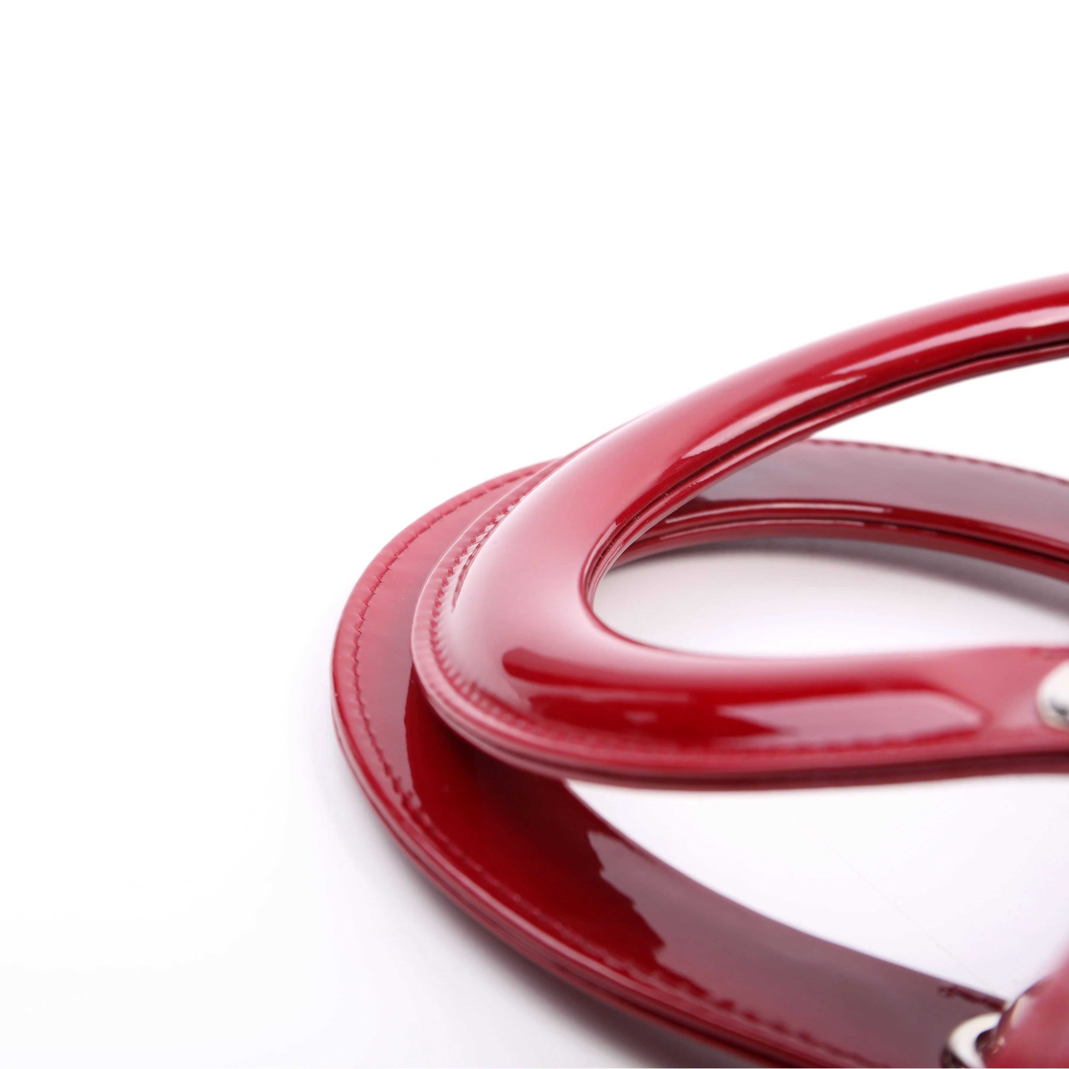 Lady Dior Large Patent Red - Image 7