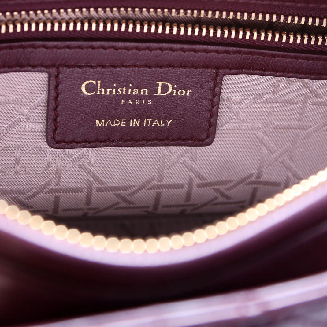 Lady Dior Medium Lambskin - Image 11