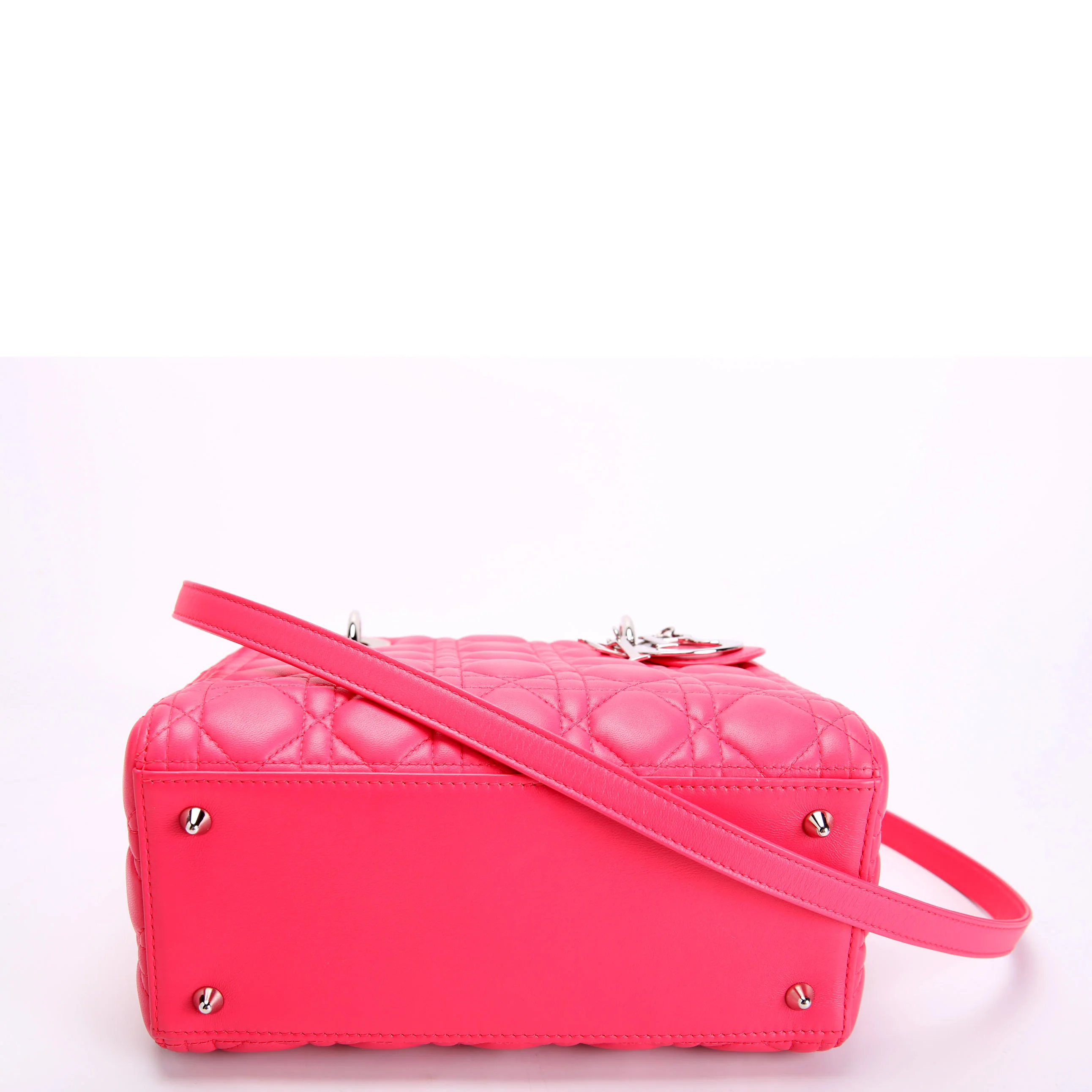 Lady Dior Medium Lambskin Pink - Image 4