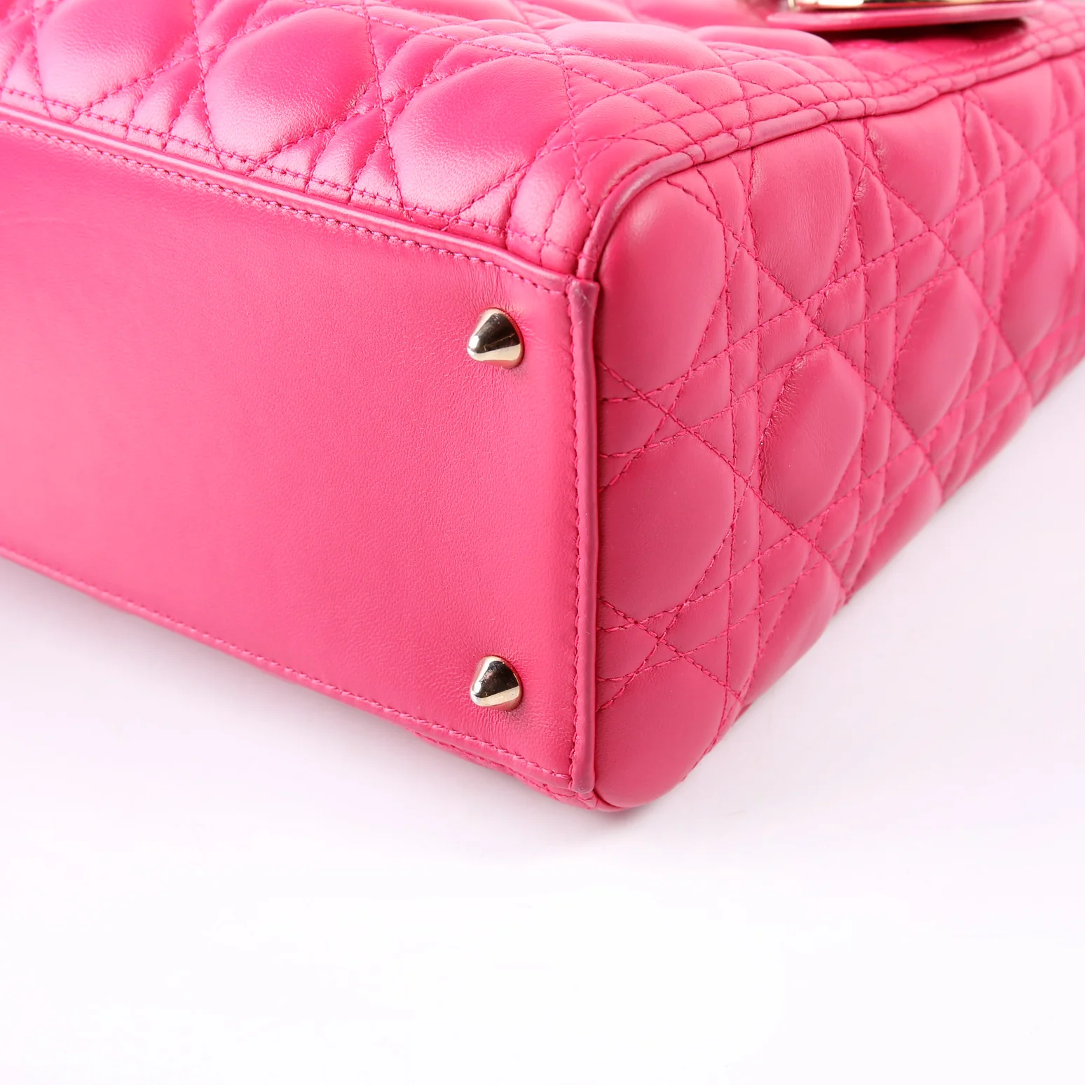 Lady Dior Medium Lambskin Pink - Image 7