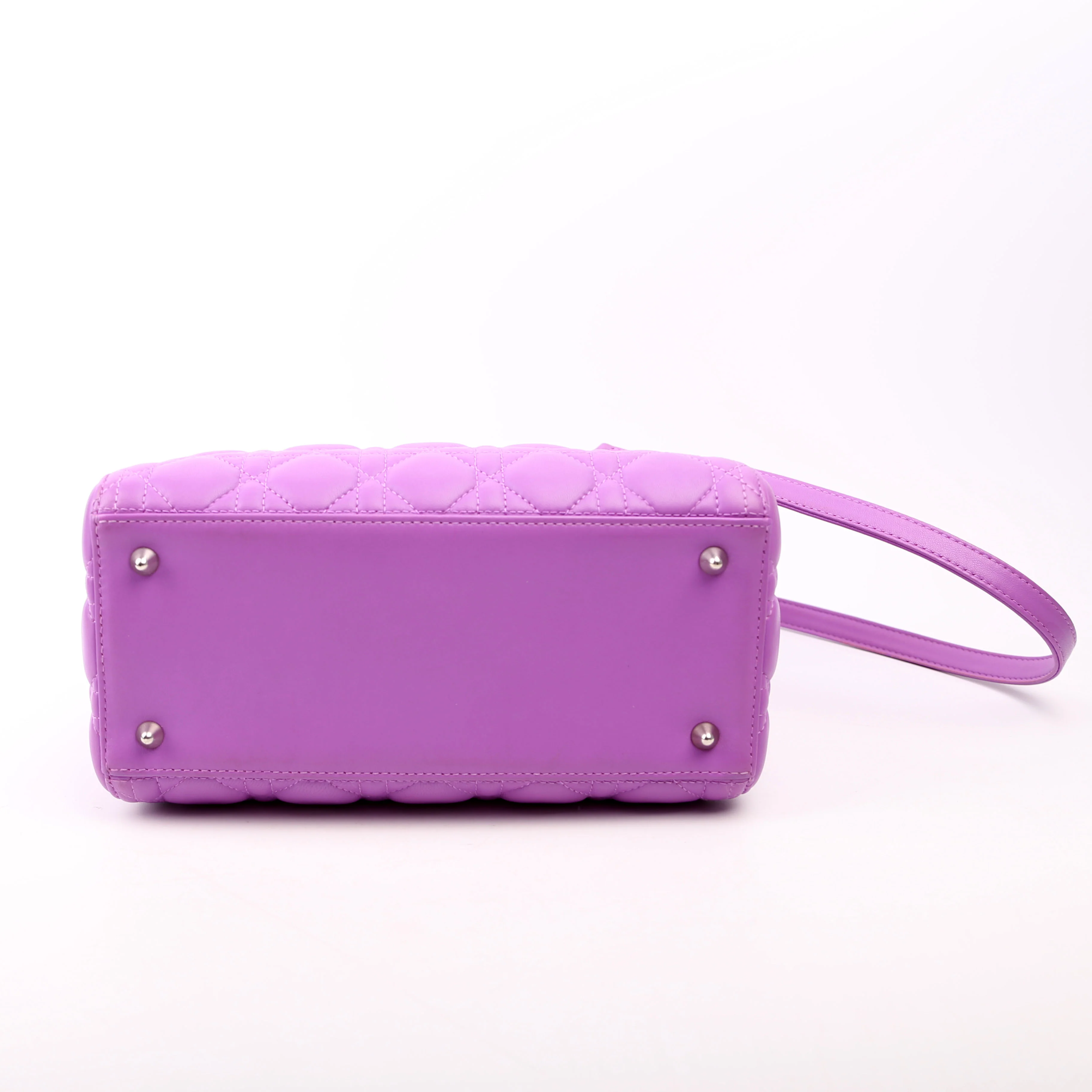 Lady Dior Medium Lambskin Purple - Image 5
