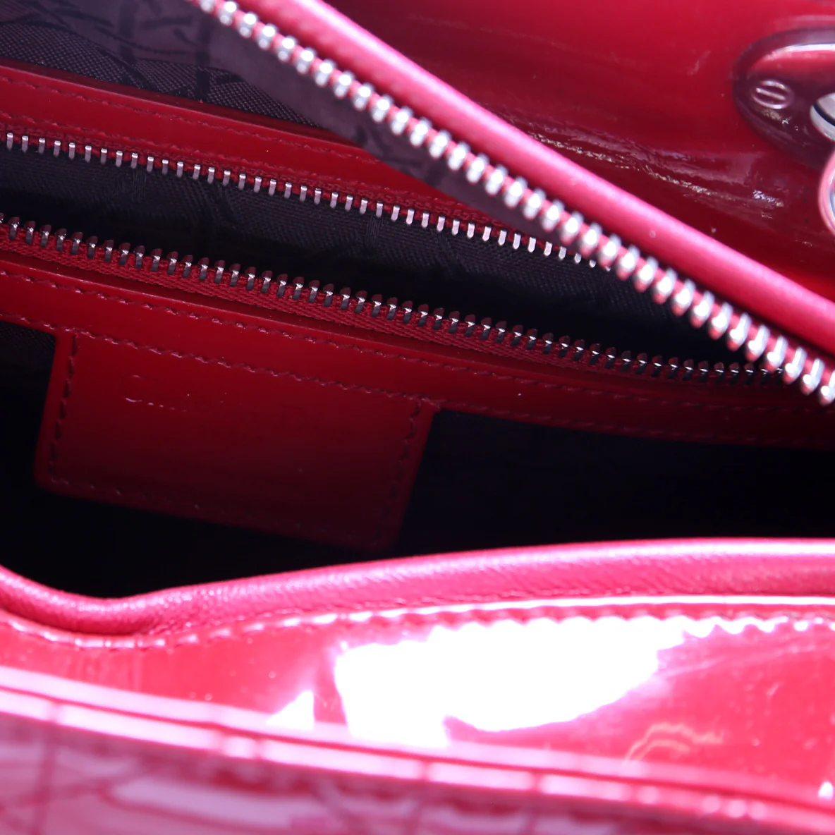 Lady Dior Medium Patent - Image 9