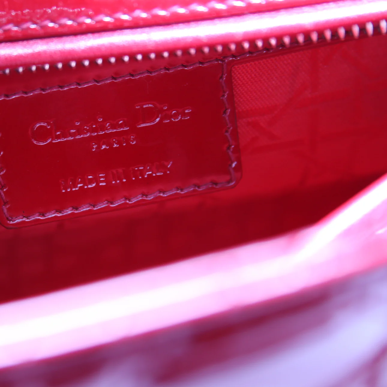 Lady Dior Medium Patent - Image 8