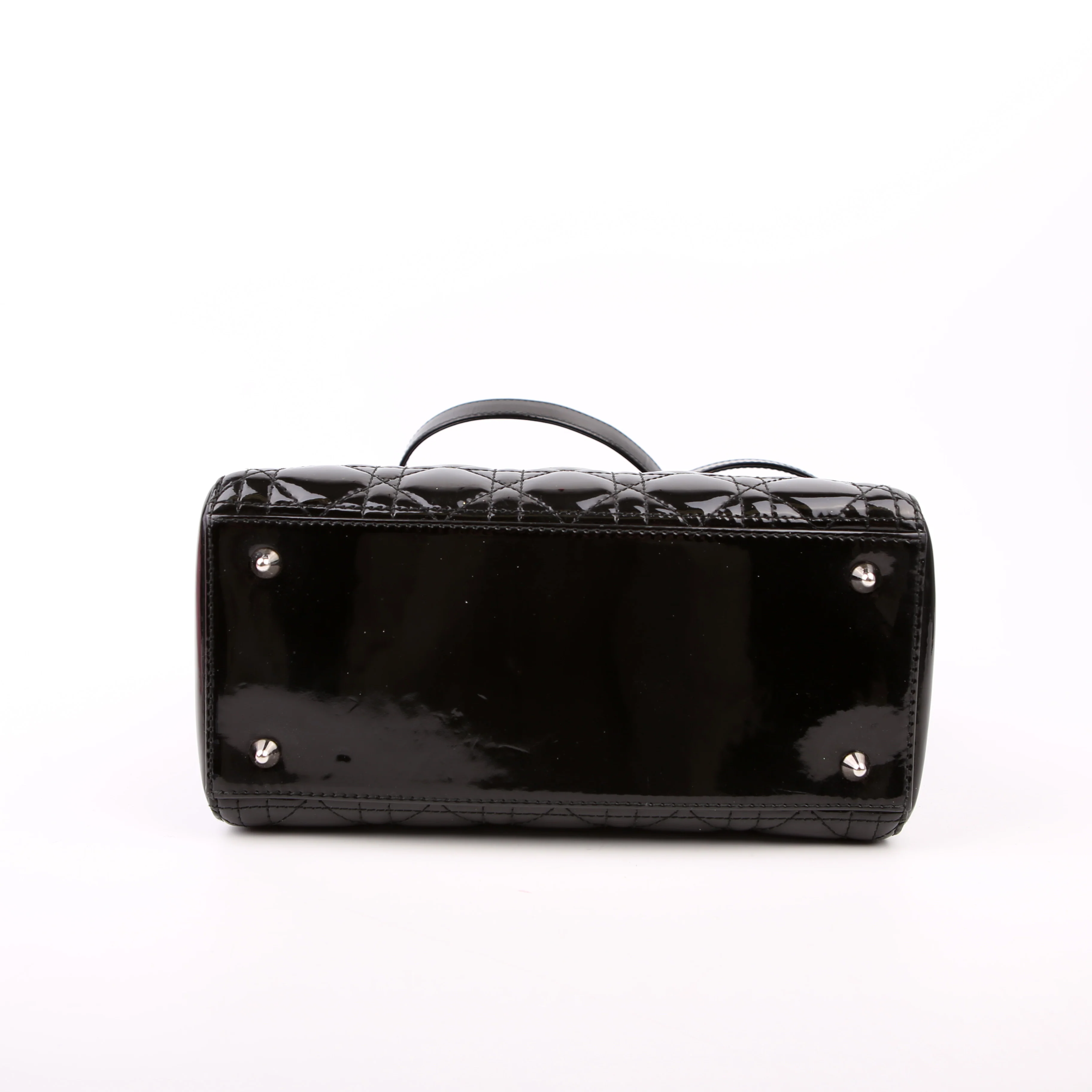 Lady Dior Medium Patent Black - Image 4