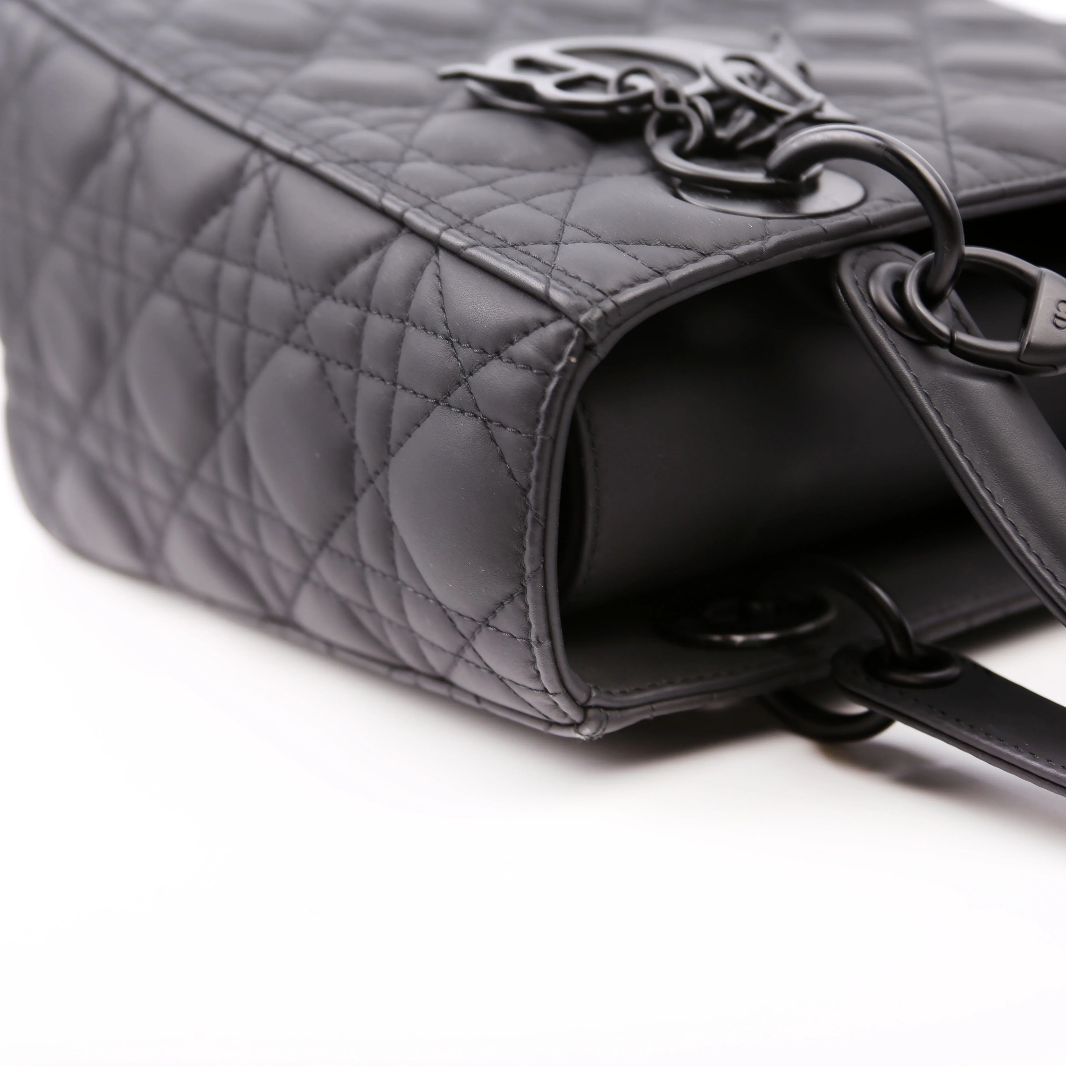 Lady Dior Medium Ultra Matte Black - Image 10