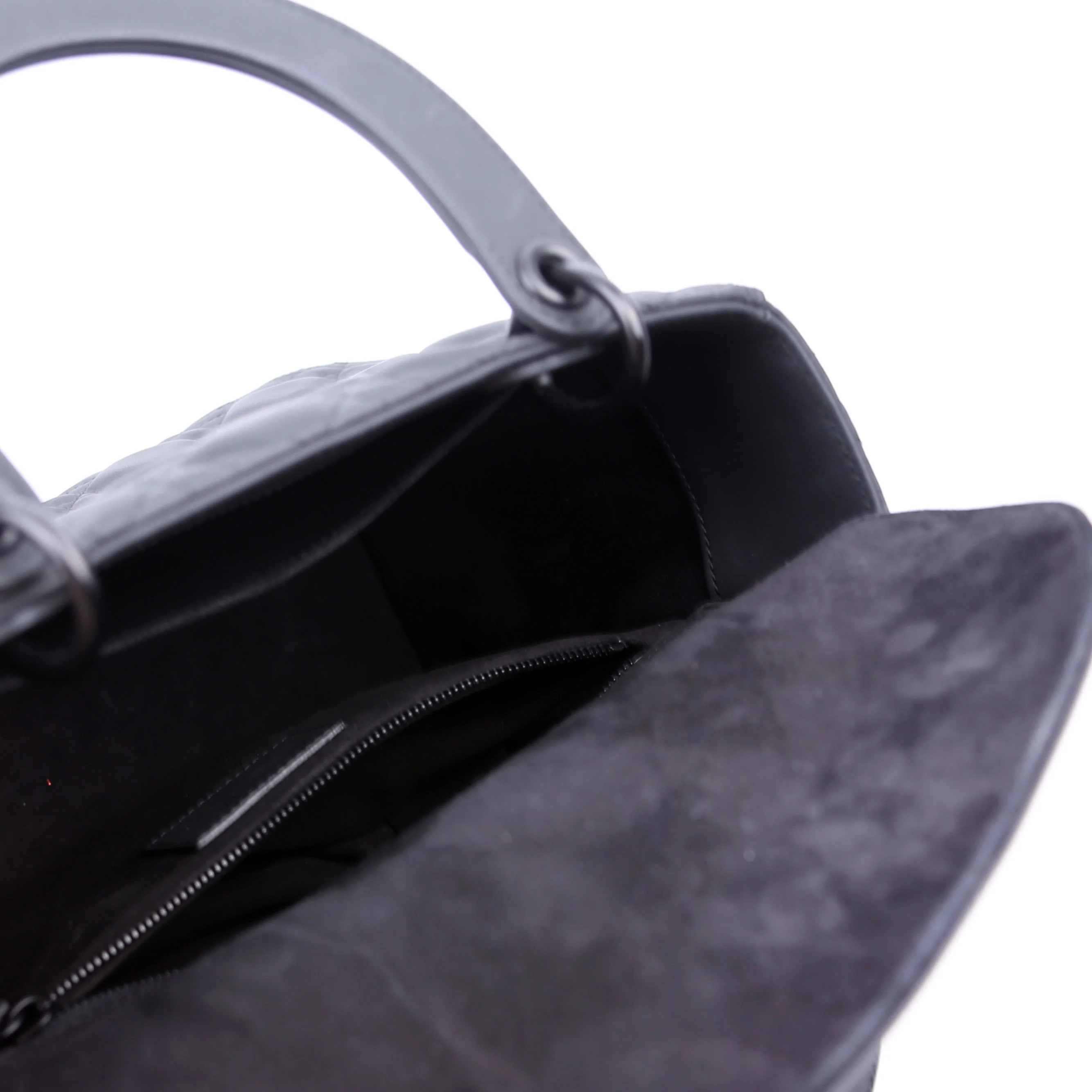 Lady Dior Medium Ultra Matte Black - Image 15