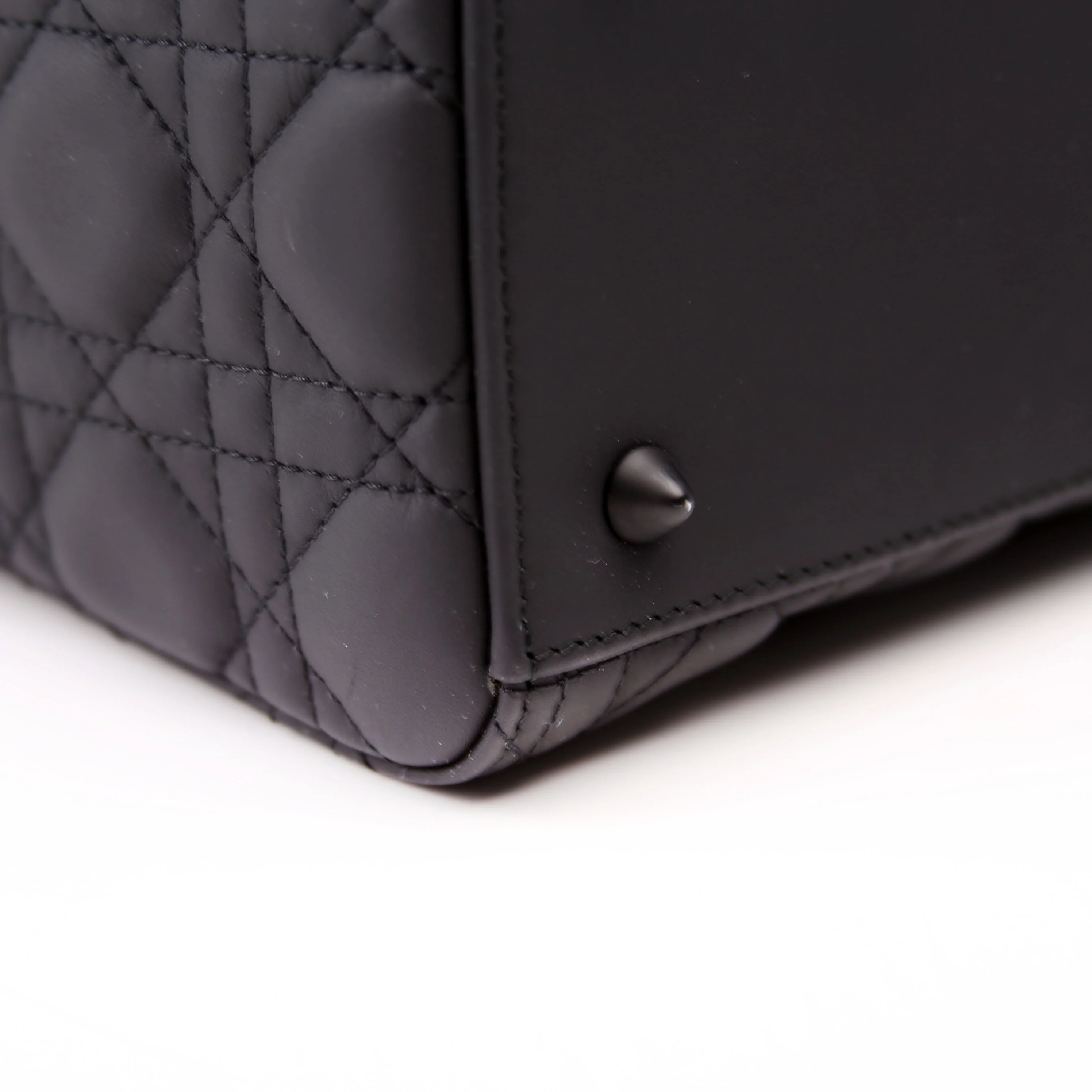 Lady Dior Medium Ultra Matte Black - Image 7