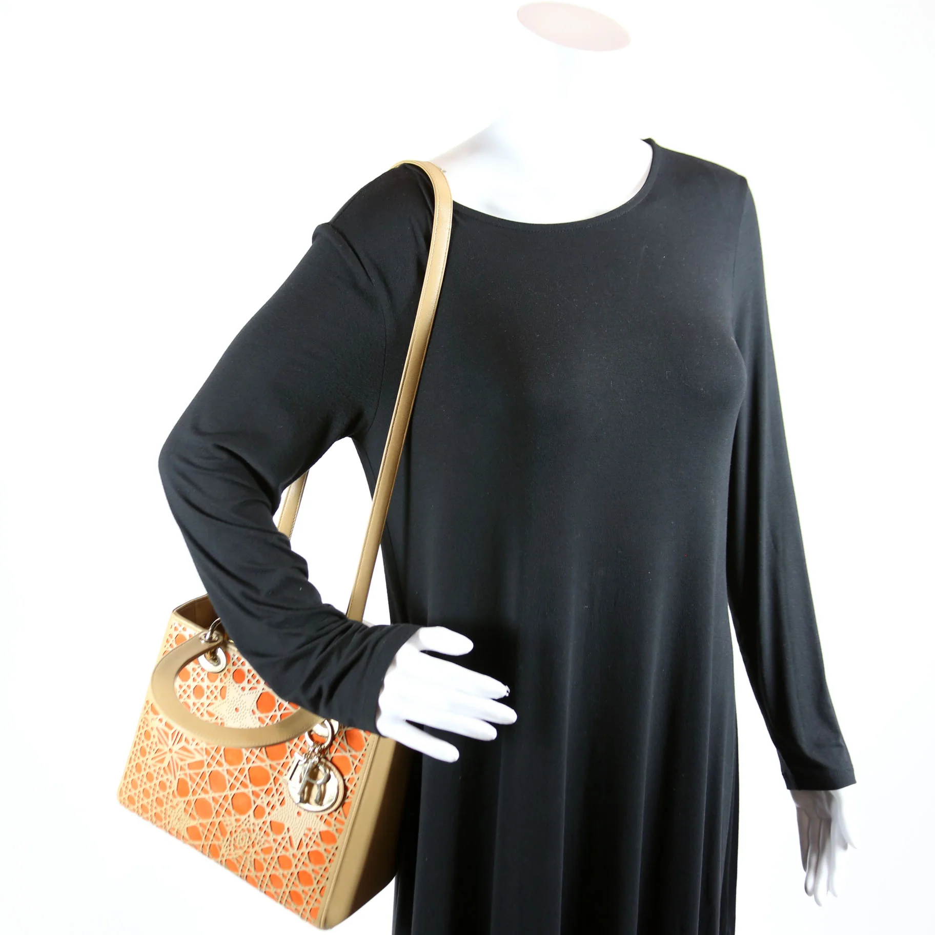 Lady Dior Suede/Calfskin - Image 11