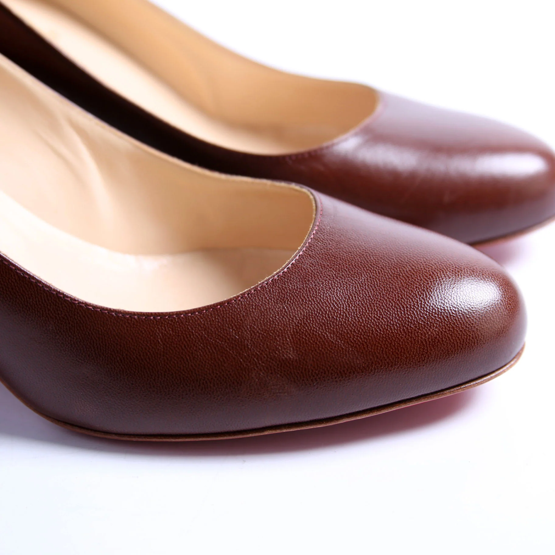Lady Gena 85mm Block Heel Size 41 Brown - Image 12