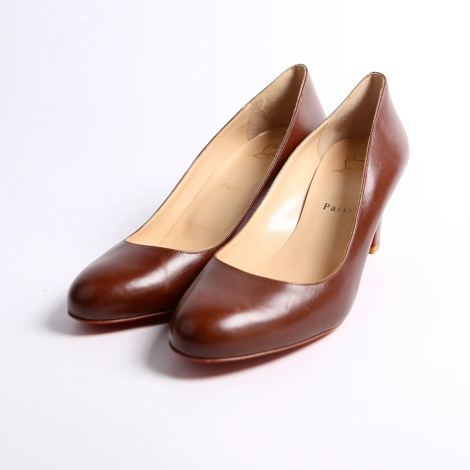 Lady Gena 85mm Block Heel Size 41 Brown - Image 2