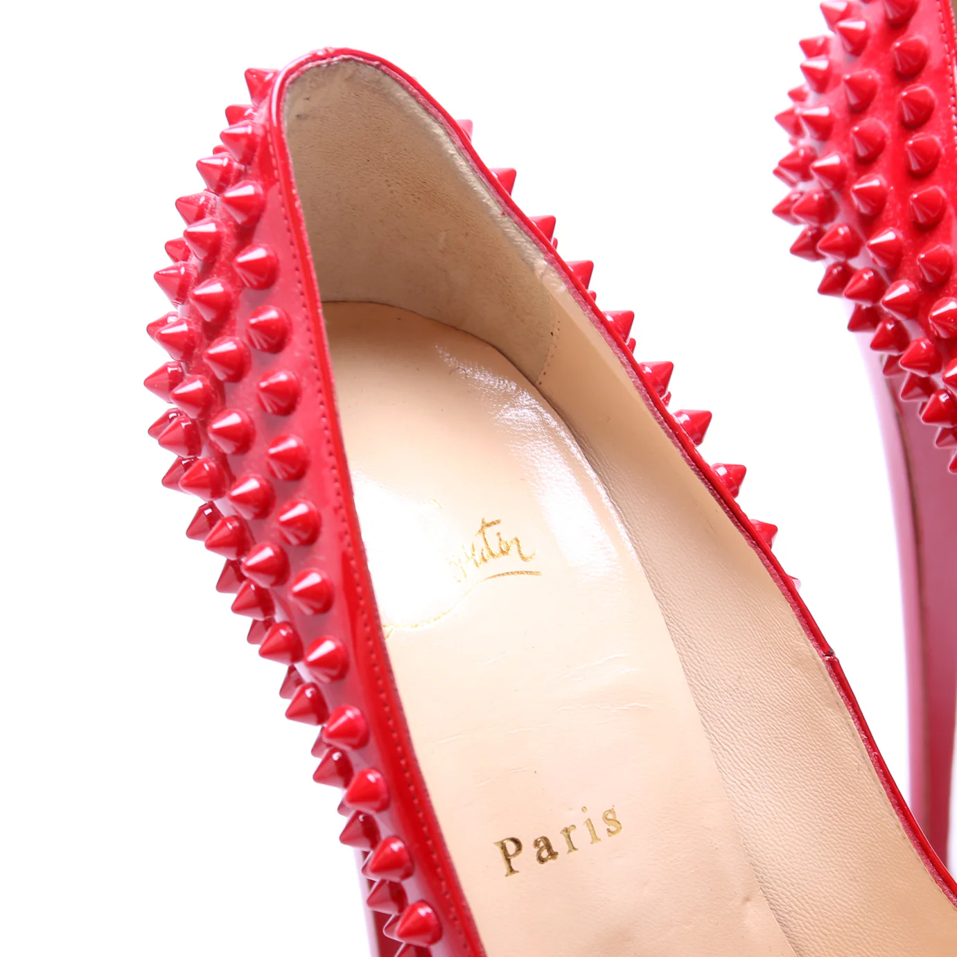 Lady Peep Spikes 150MM Size 40 Red - Image 4
