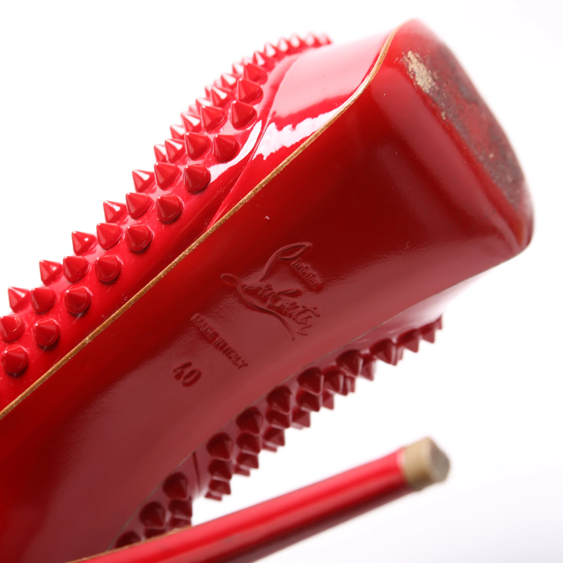 Lady Peep Spikes 150MM Size 40 Red - Image 6