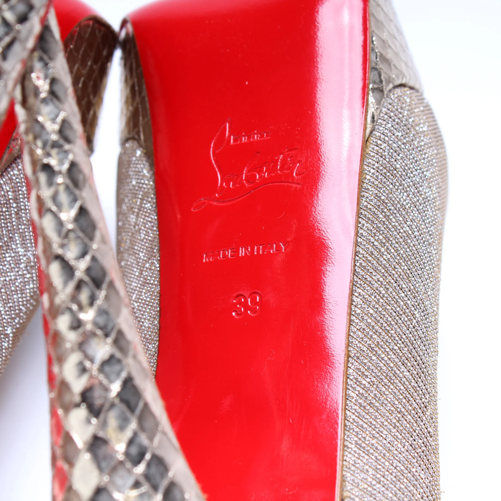 Lady Peep Toe 150MM Size 39 - Image 10