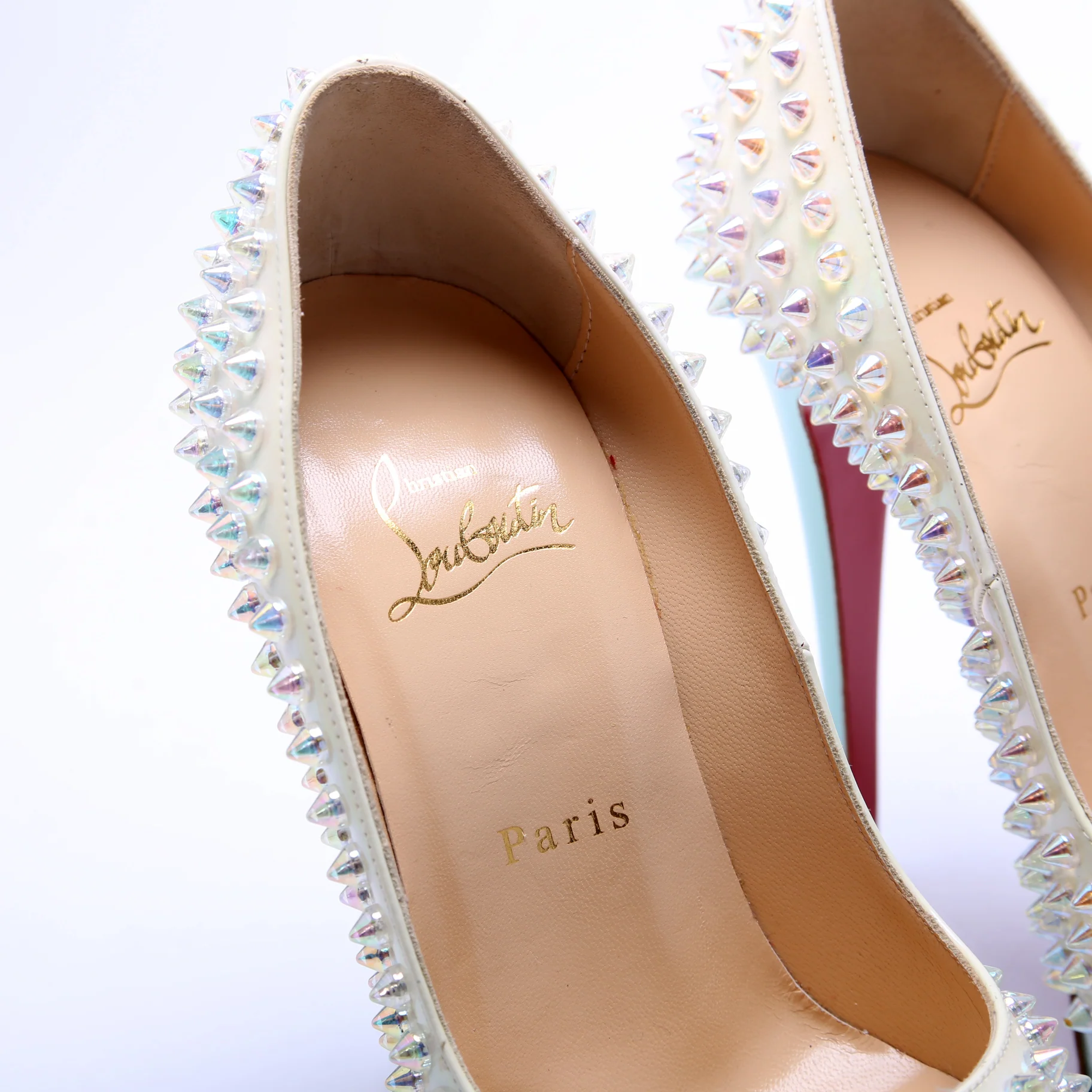Lady Peep Toe Spikes 150MM Size 36 - Image 5