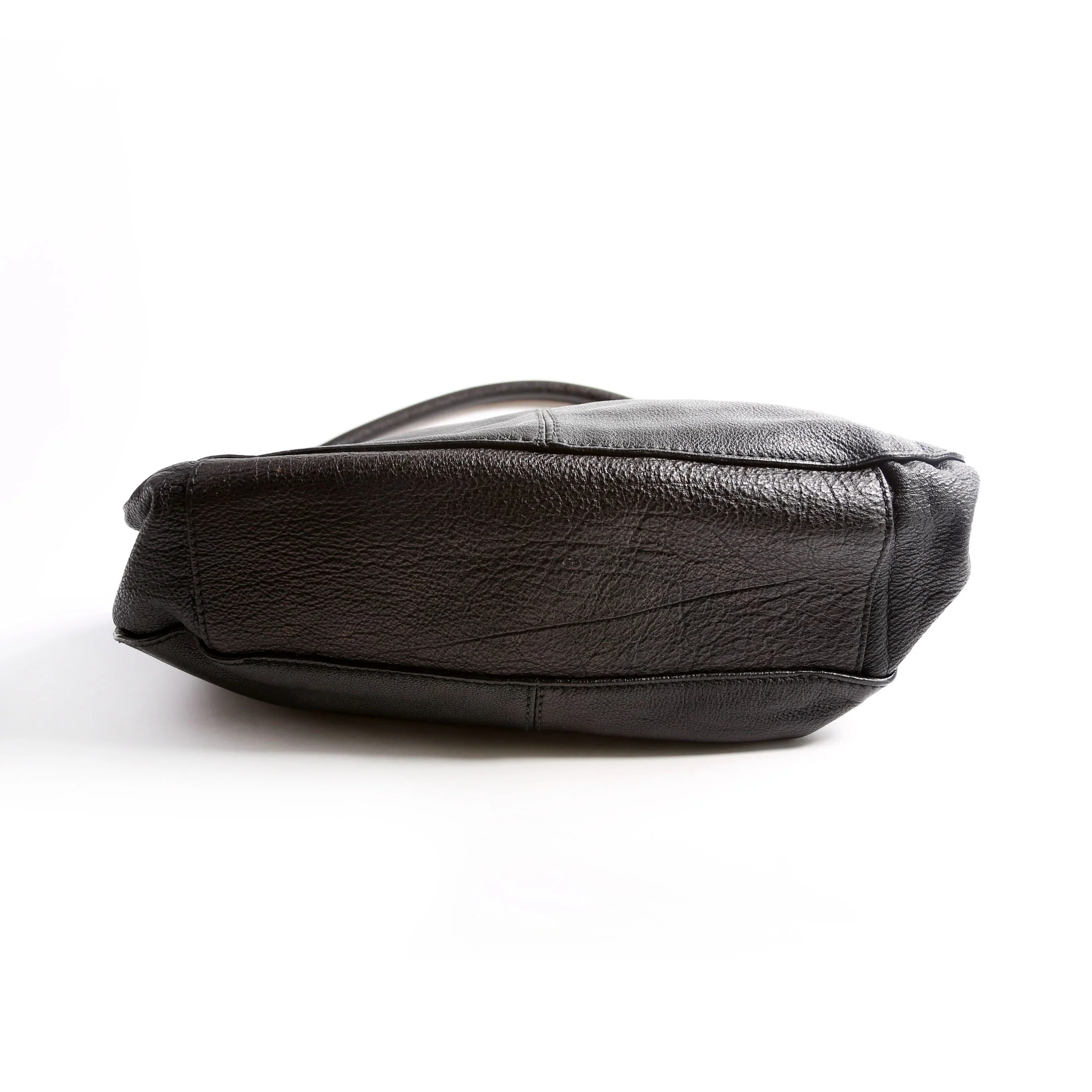 Lambert Leather Belted Hobo Black - Image 5