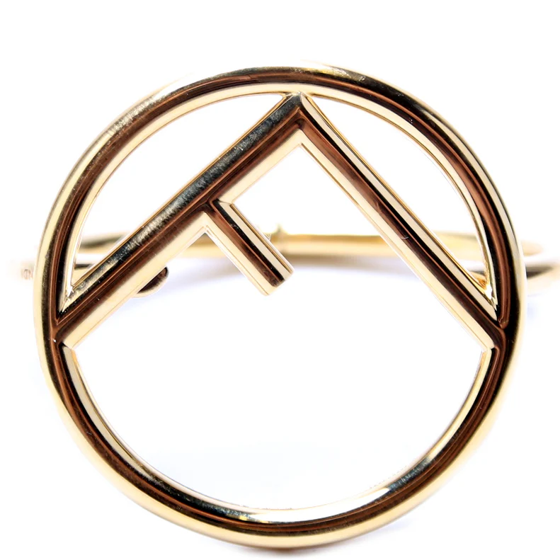 Large F Is Fendi Hinge Bracelet