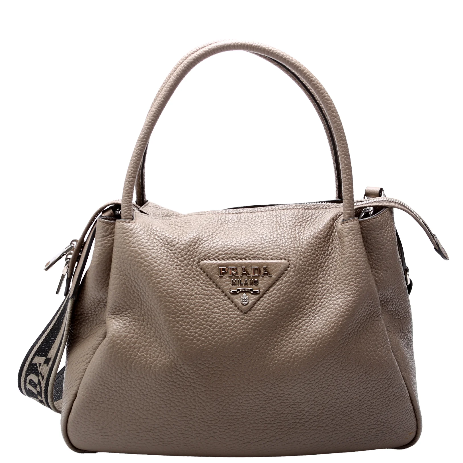 LARGE LEATHER HANDBAG 1BC170 (A)