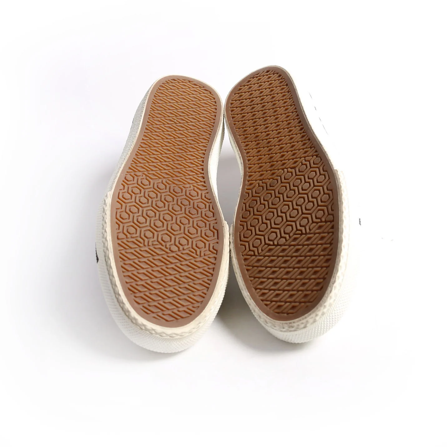 Larkhall Vintage Check Sneakers Size 38.5 Brown/Black/White - Image 6
