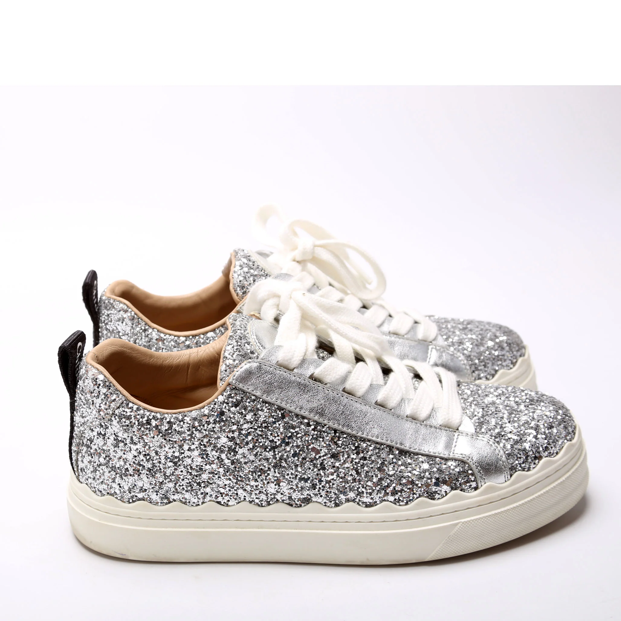Lauren Glitter Sneakers Size 37 - Image 3