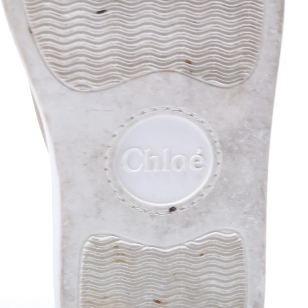 Lauren Lace Slip On Sneakers Size 38 - Image 9